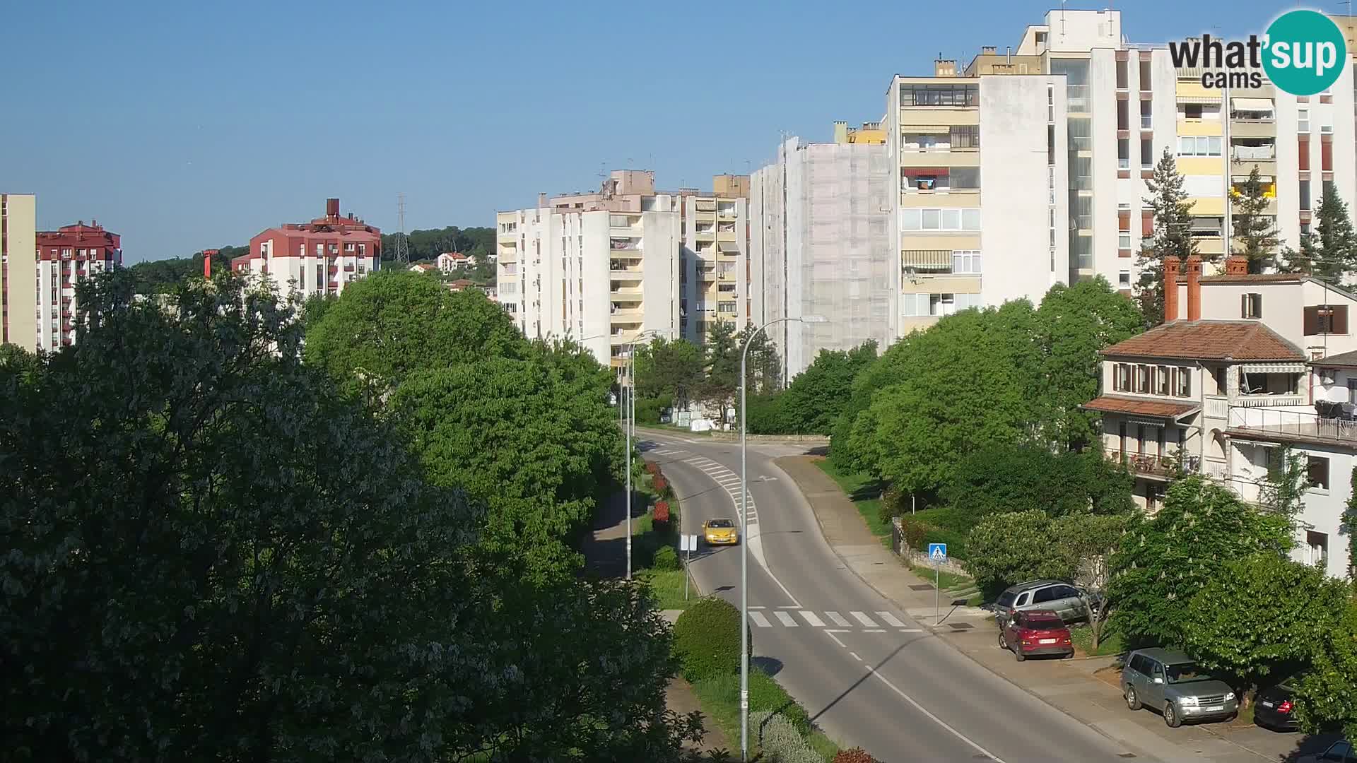Webcam Pula – Rue Koper – Caméra en direct Istrie