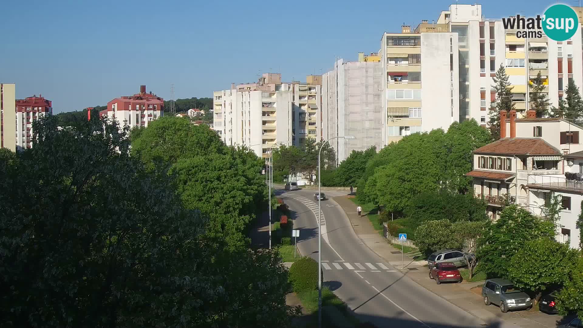 Webcam Pula – Rue Koper – Caméra en direct Istrie