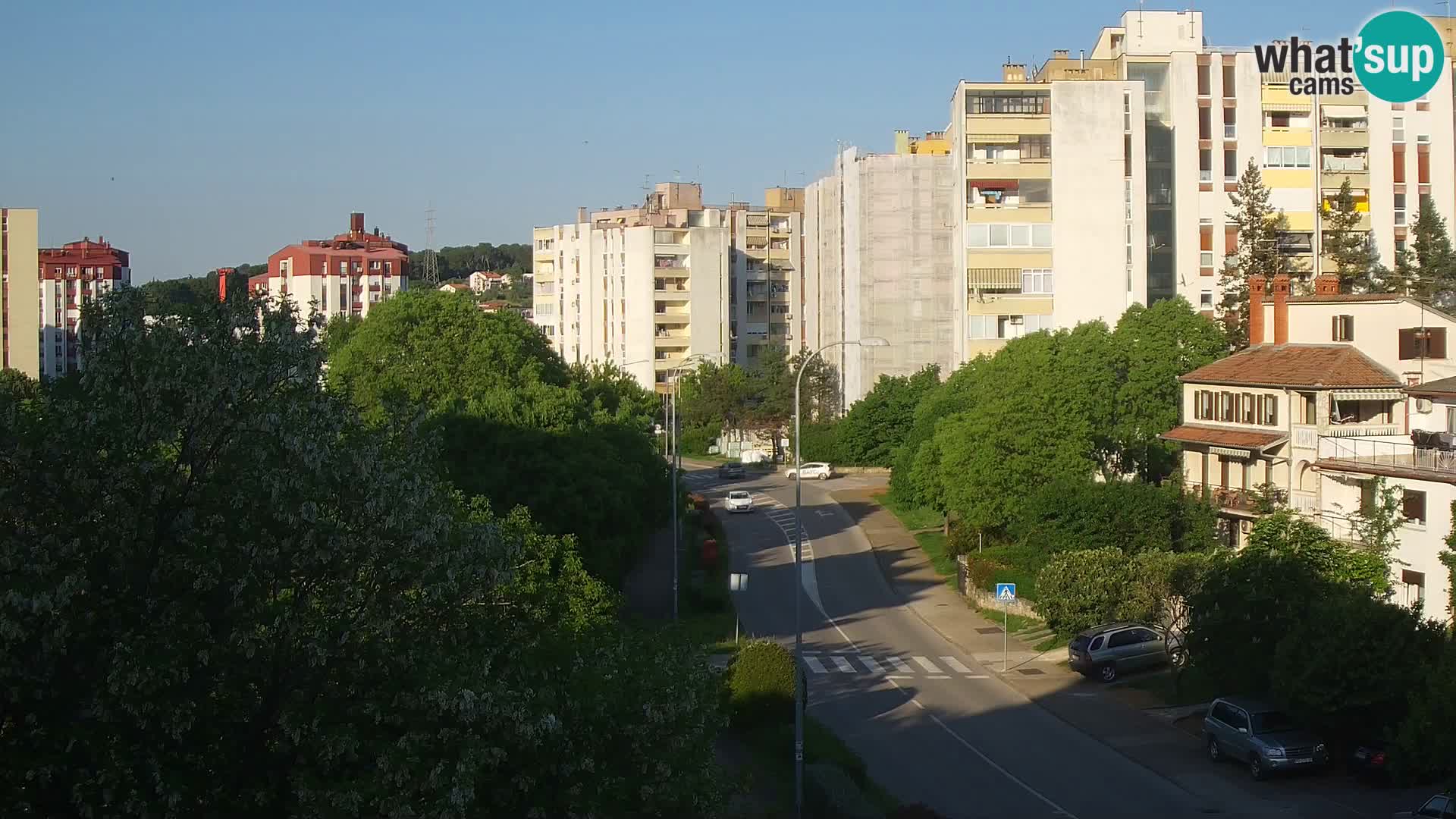 Pula spletna kamera – Koperska ulica – Istra v živo