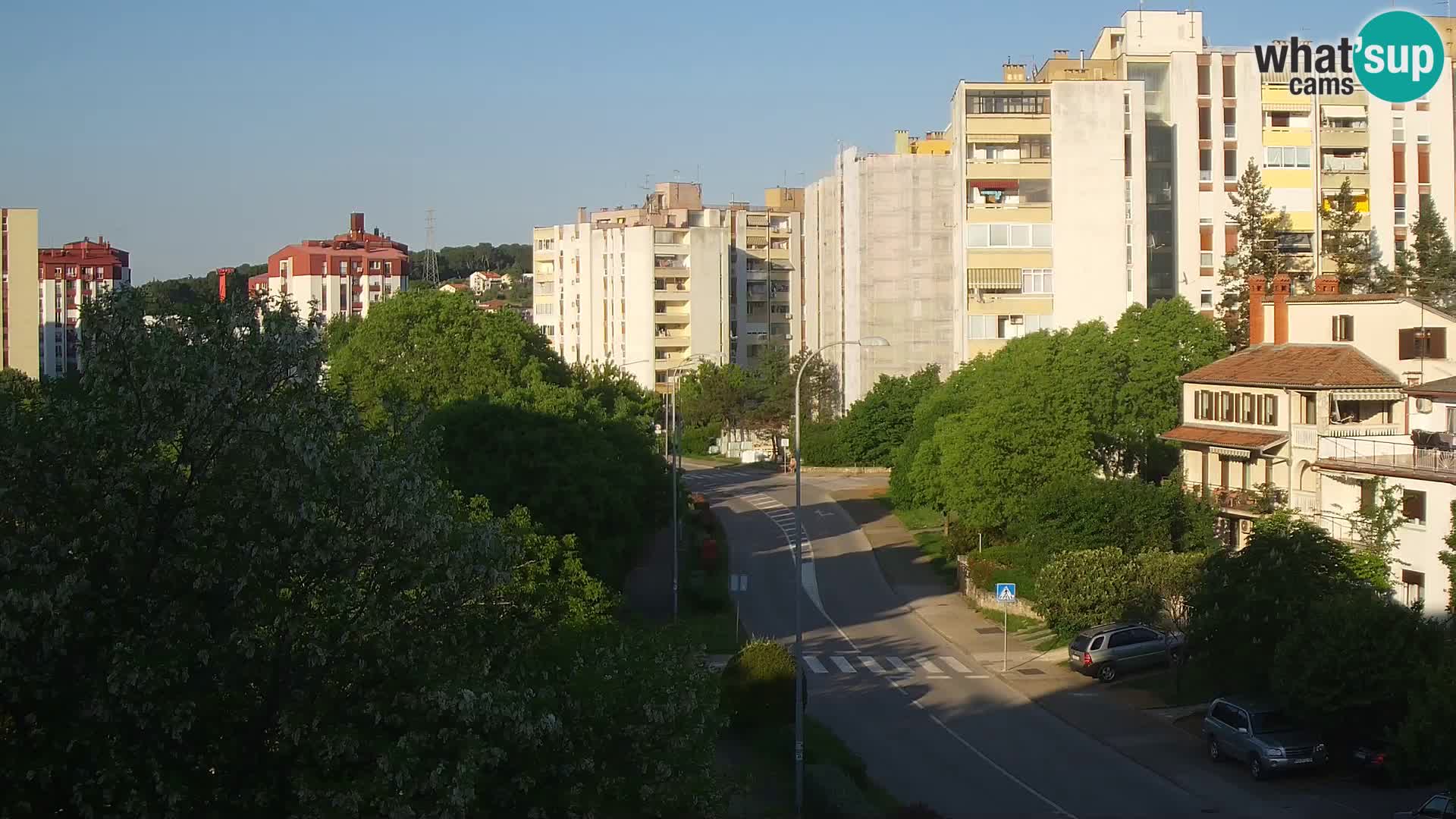 Pula spletna kamera – Koperska ulica – Istra v živo