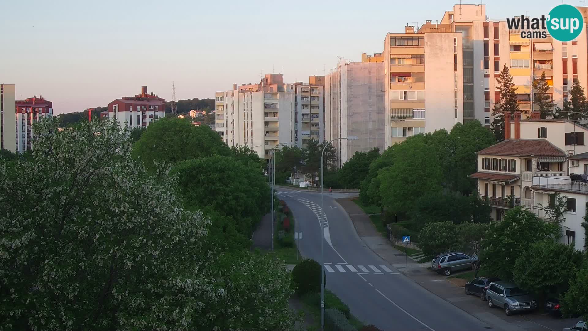 Pula spletna kamera – Koperska ulica – Istra v živo