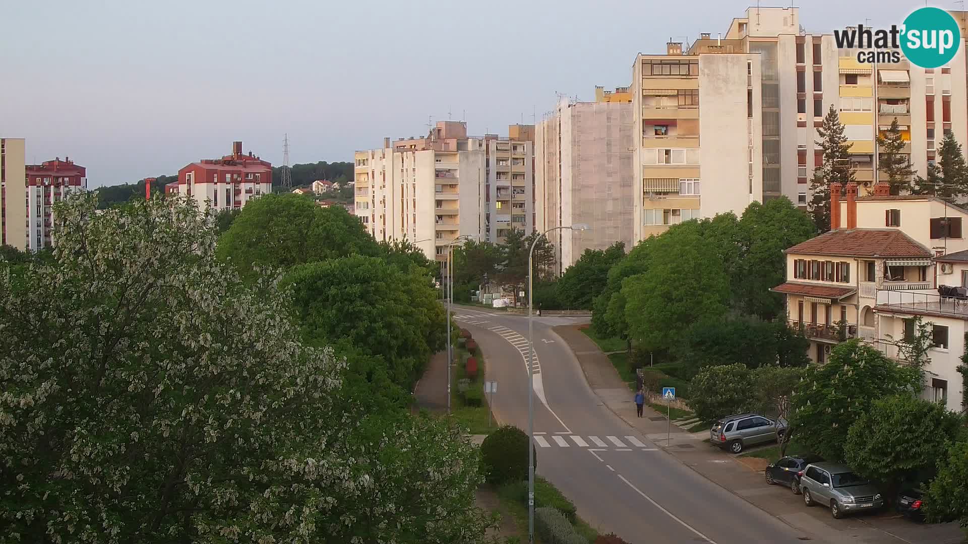 Cámara web Pula – Koper street – cámara en vivo Istria