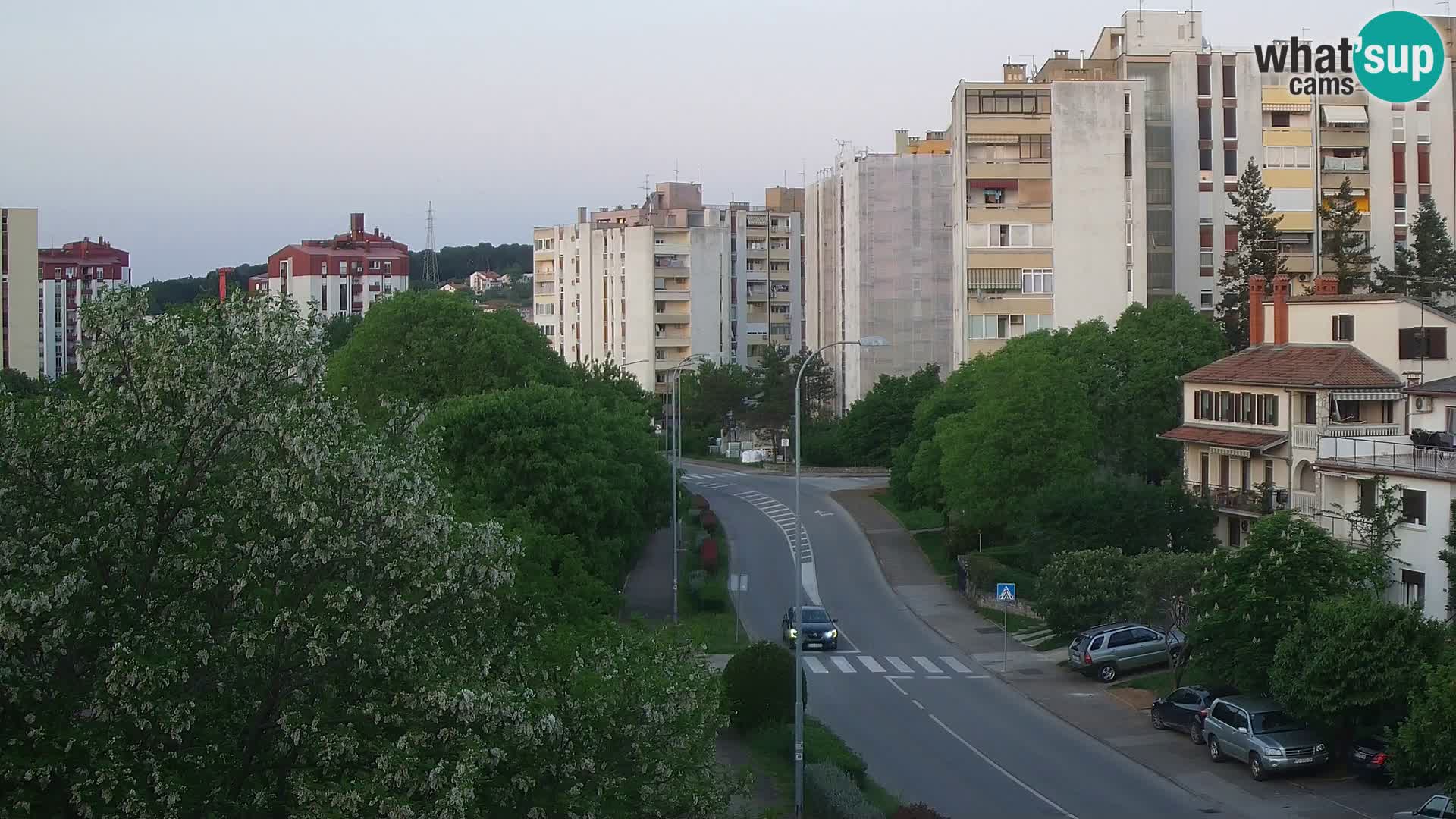 Pula spletna kamera – Koperska ulica – Istra v živo