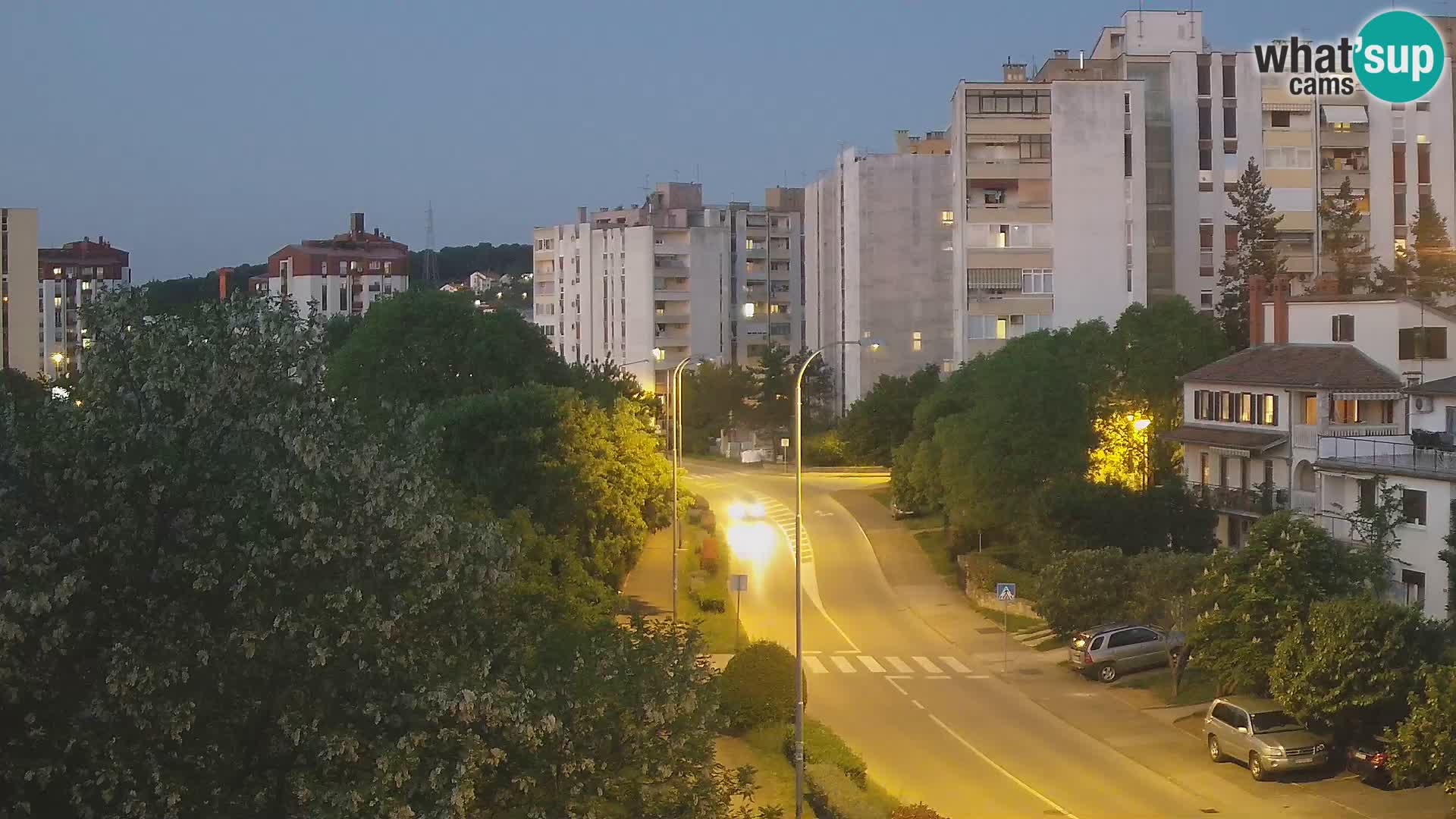 Cámara web Pula – Koper street – cámara en vivo Istria