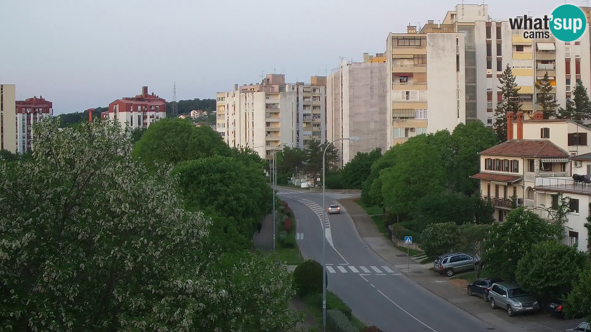 Cámara web Pula – Koper street – cámara en vivo Istria