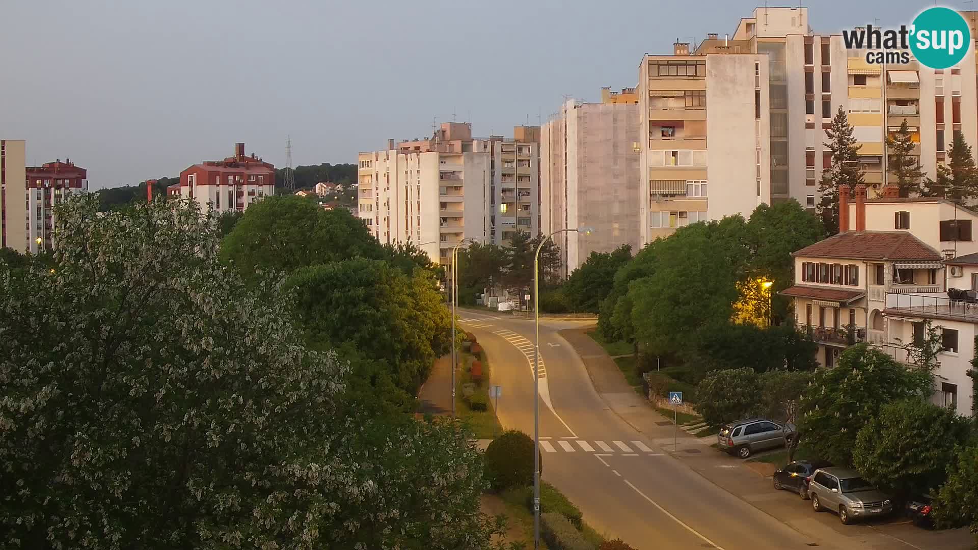 Webcam Pula – Rue Koper – Caméra en direct Istrie