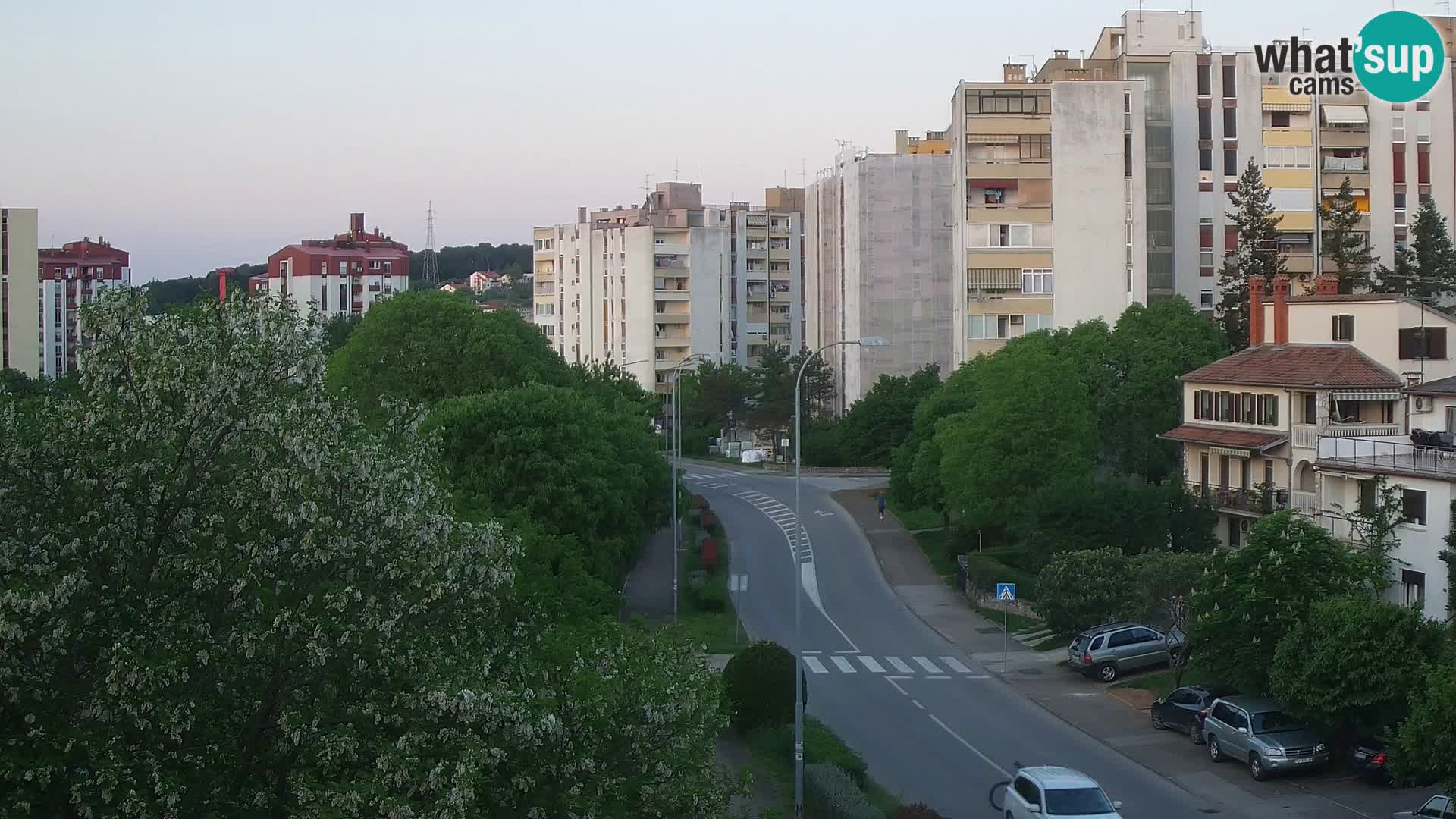 Cámara web Pula – Koper street – cámara en vivo Istria