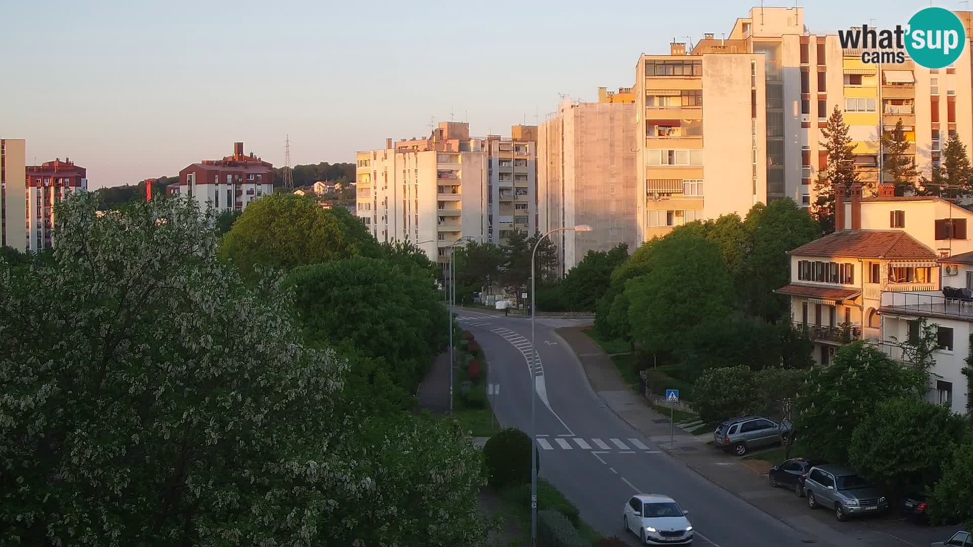 Pula web kamera – Koparska ulica – kamera uživo Istra