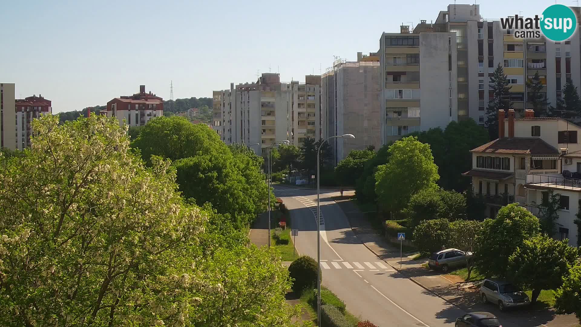 Webcam Pula – Rue Koper – Caméra en direct Istrie