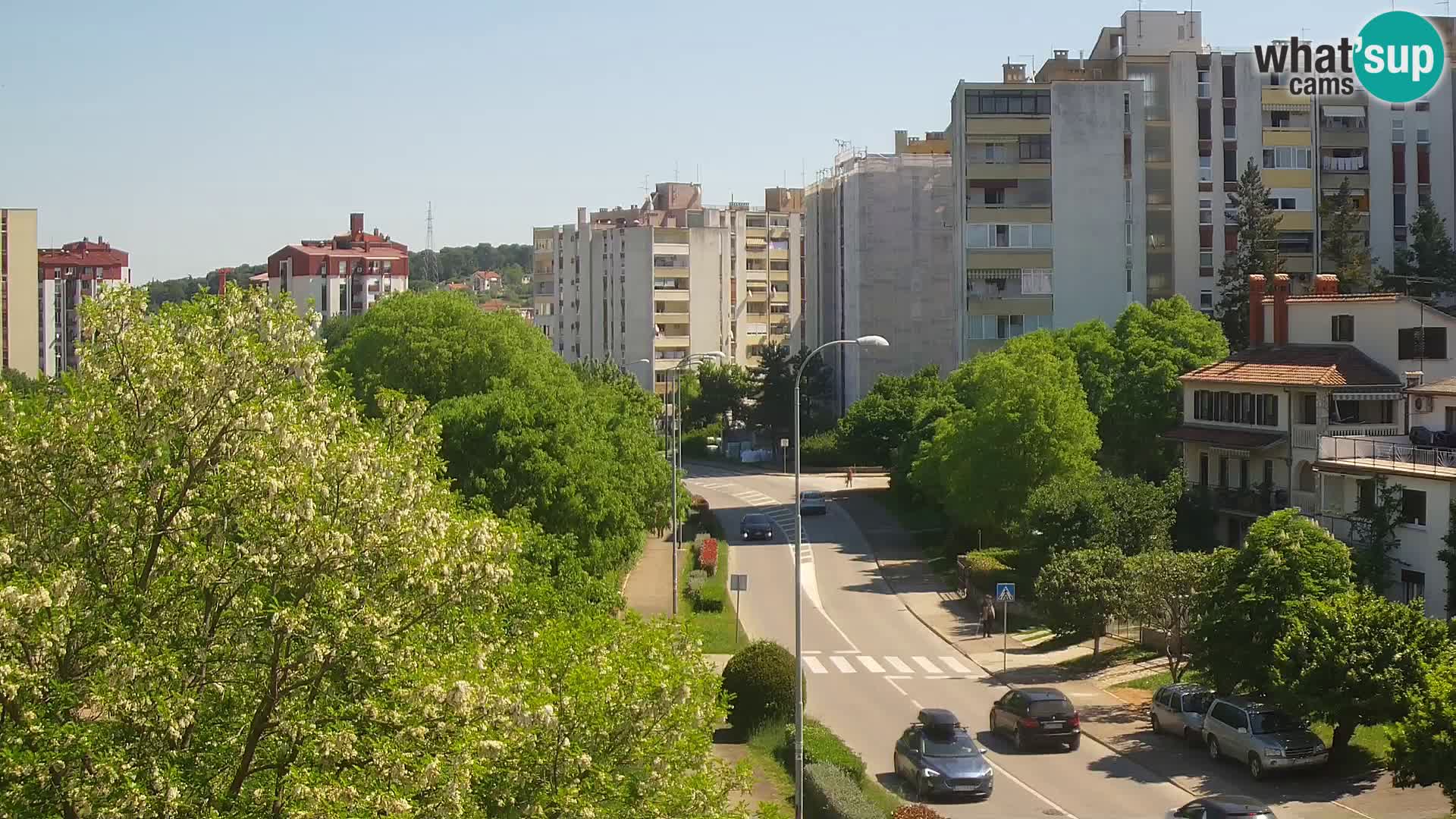 Pula spletna kamera – Koperska ulica – Istra v živo