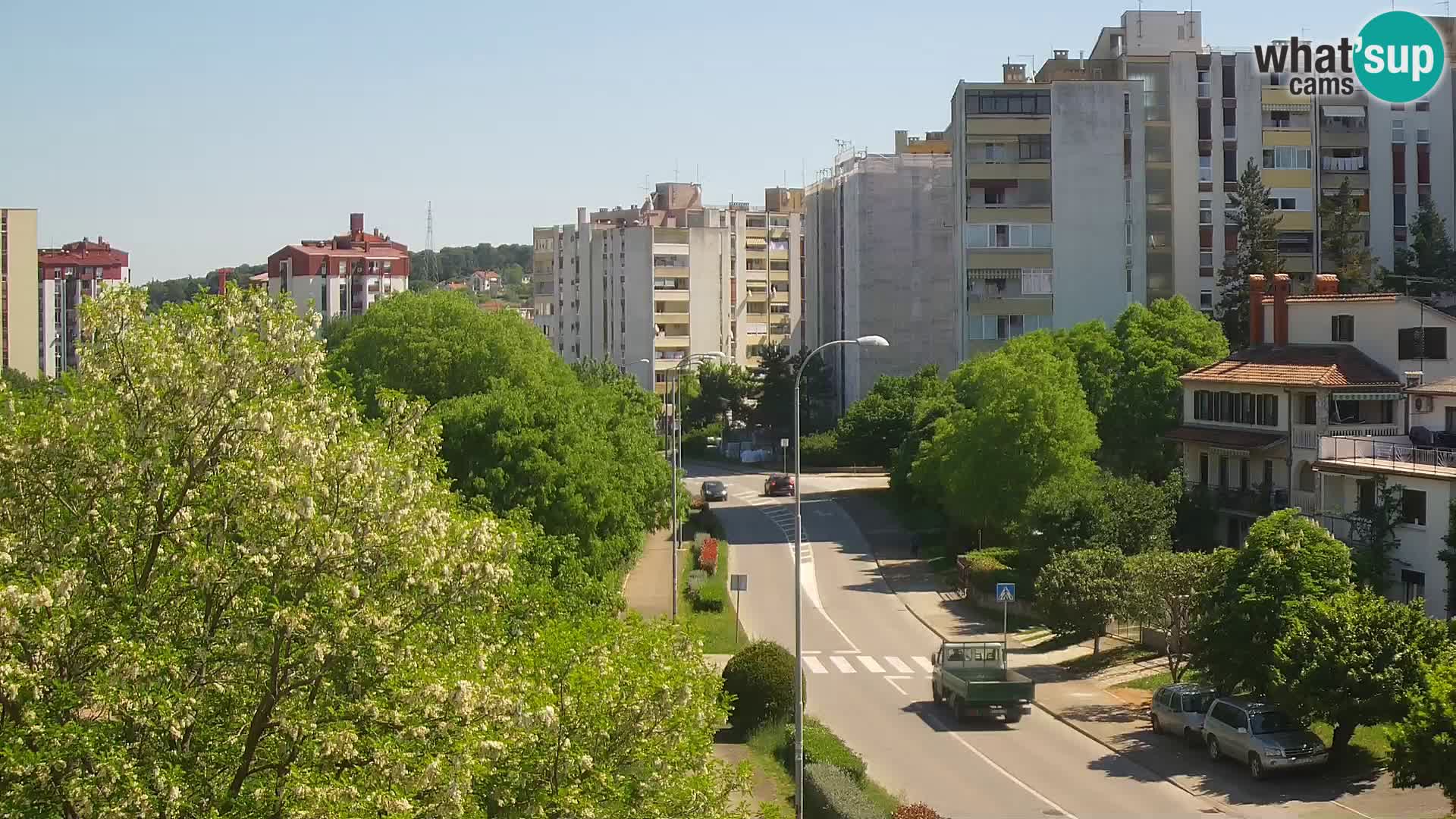 Pula web kamera – Koparska ulica – kamera uživo Istra