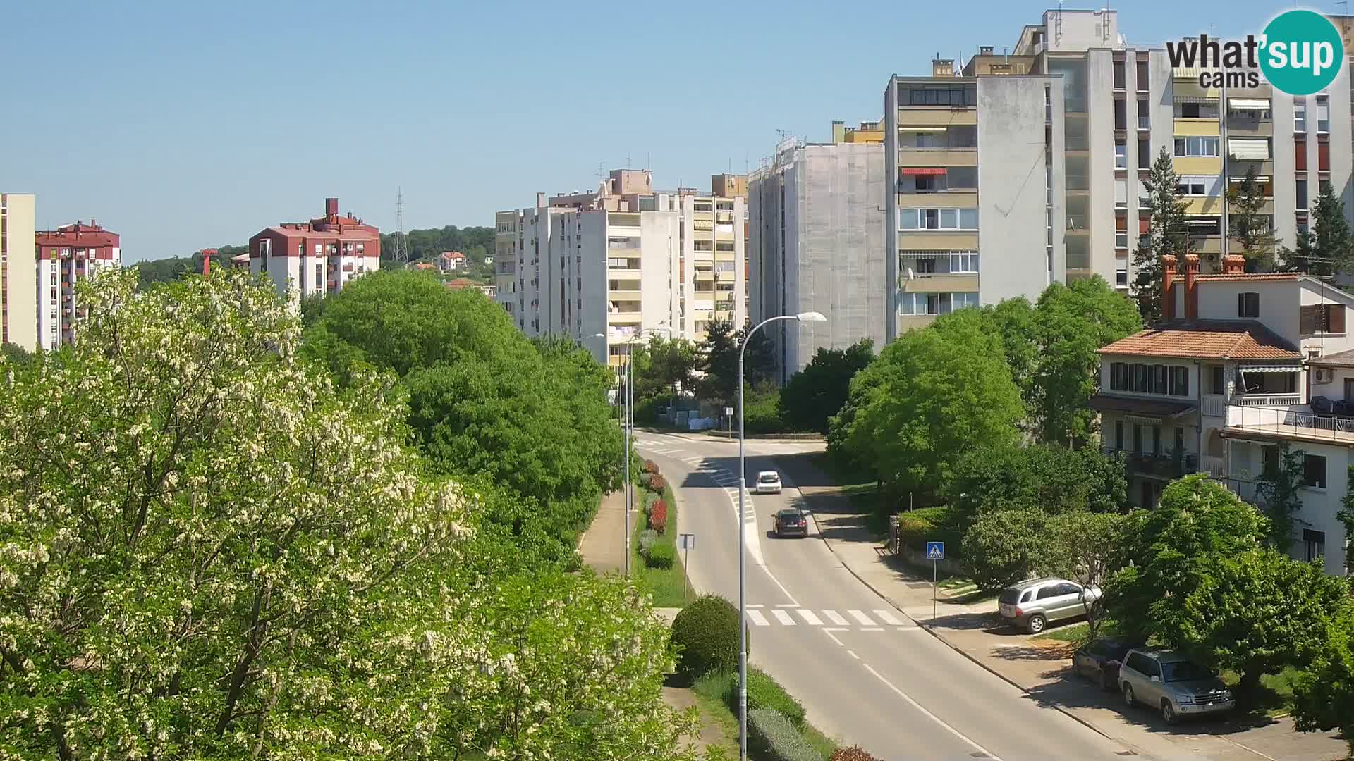 Cámara web Pula – Koper street – cámara en vivo Istria