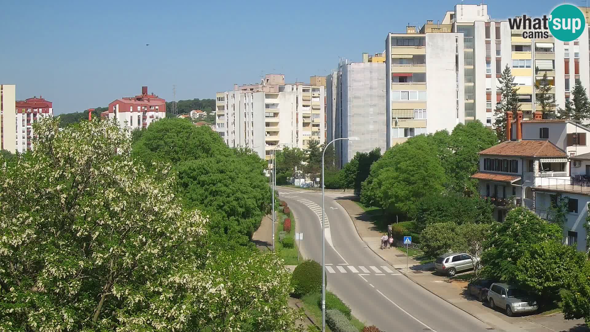 Cámara web Pula – Koper street – cámara en vivo Istria