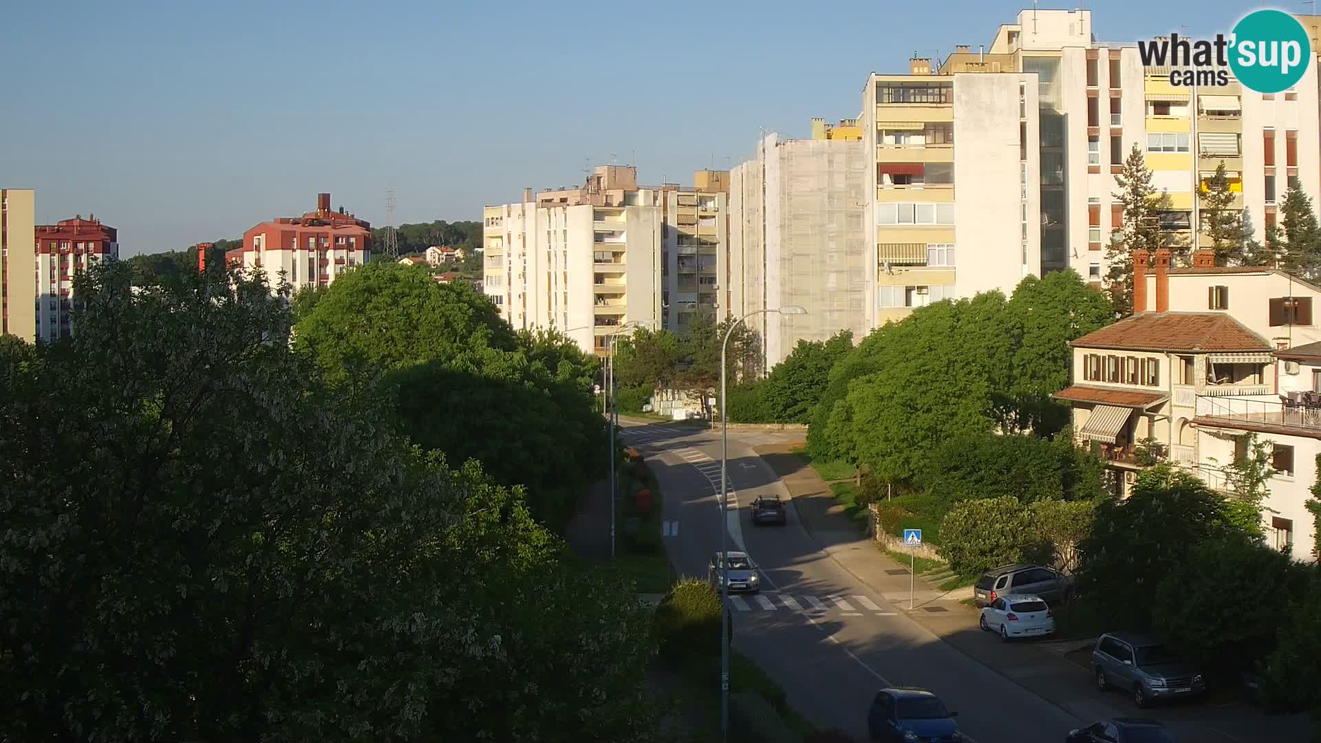 Webcam Pula – Rue Koper – Caméra en direct Istrie