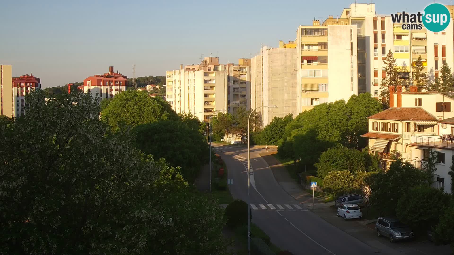 Cámara web Pula – Koper street – cámara en vivo Istria