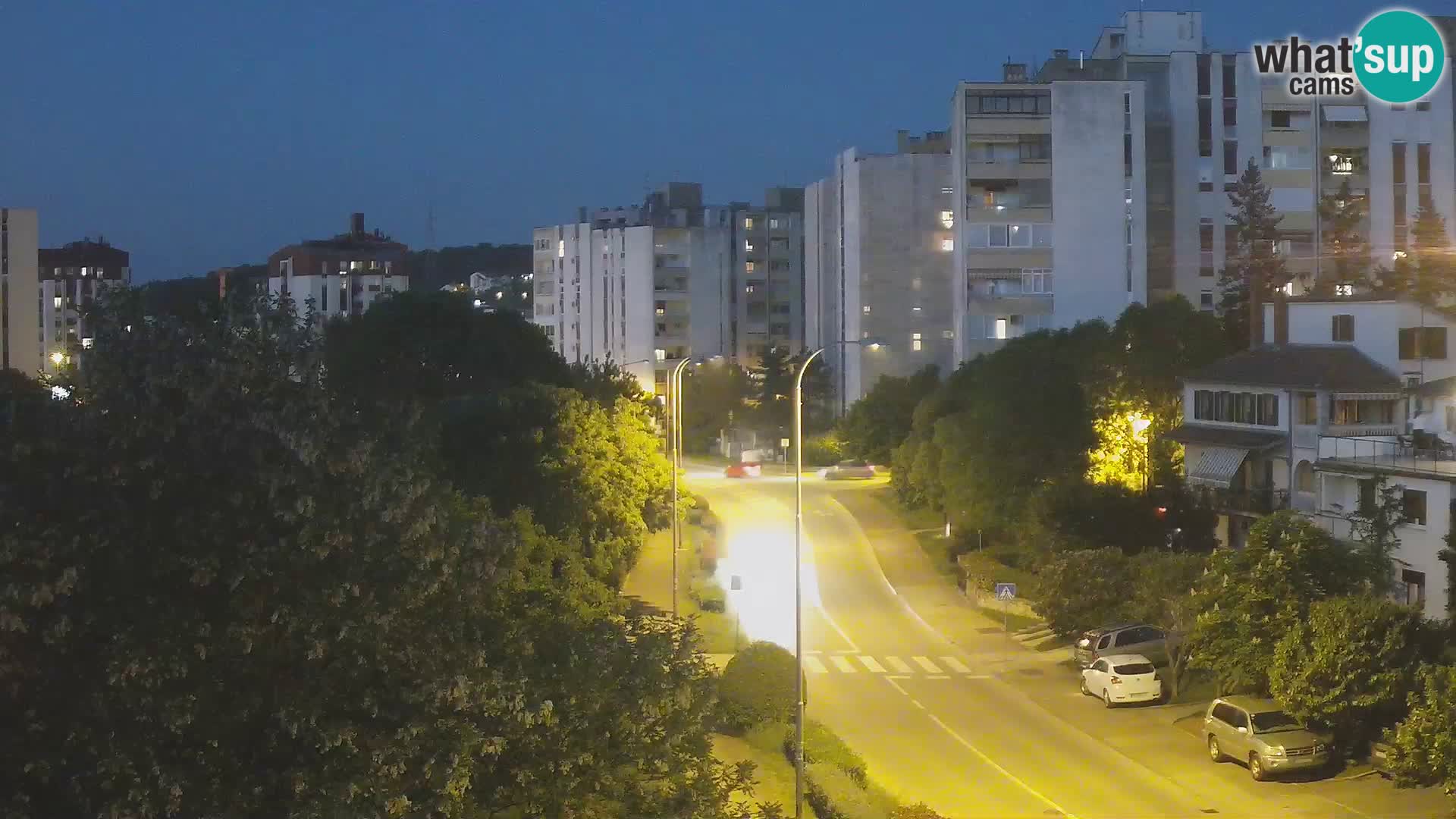 Webcam Pula – Rue Koper – Caméra en direct Istrie