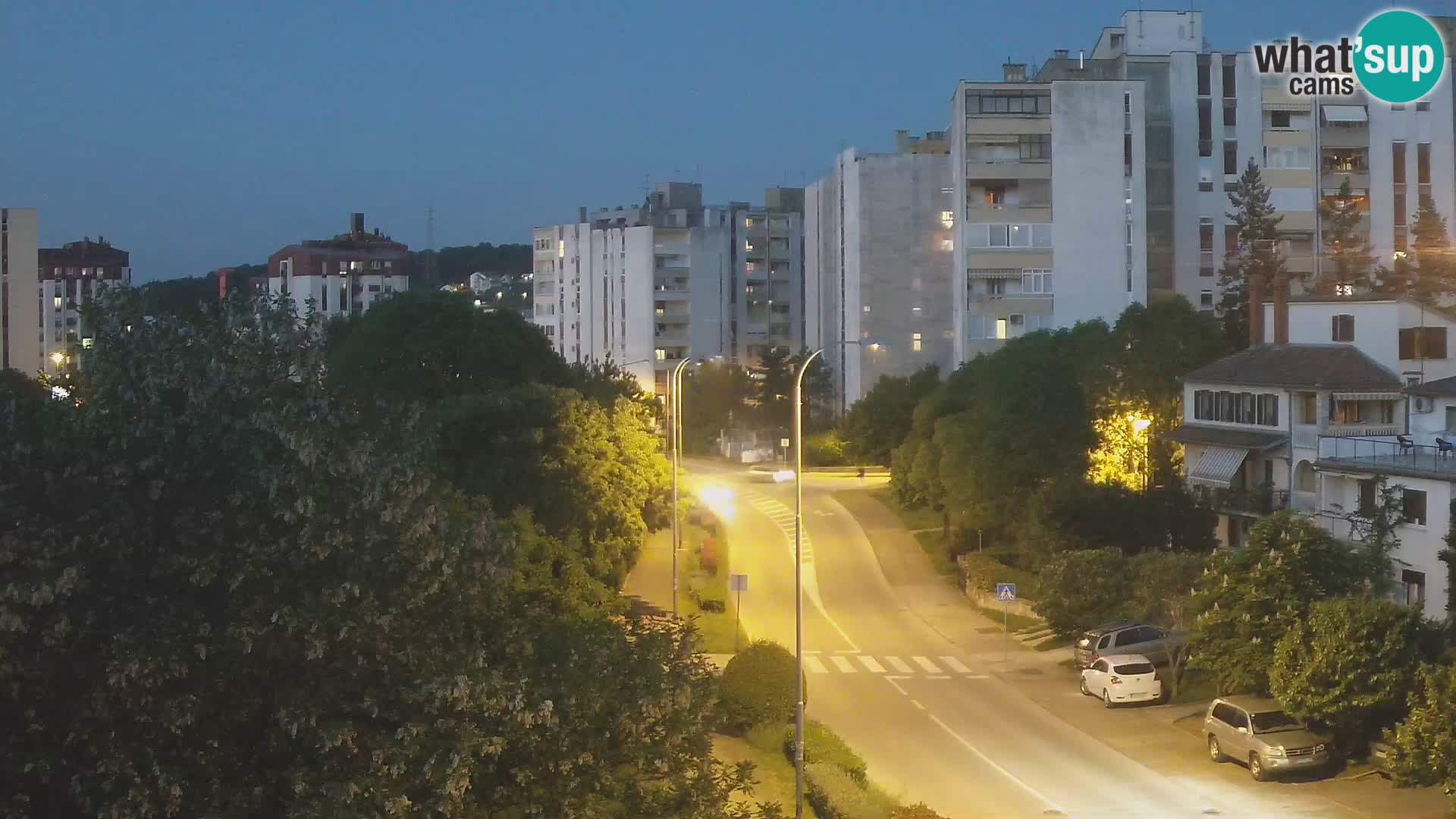 Webcam Pula – Rue Koper – Caméra en direct Istrie