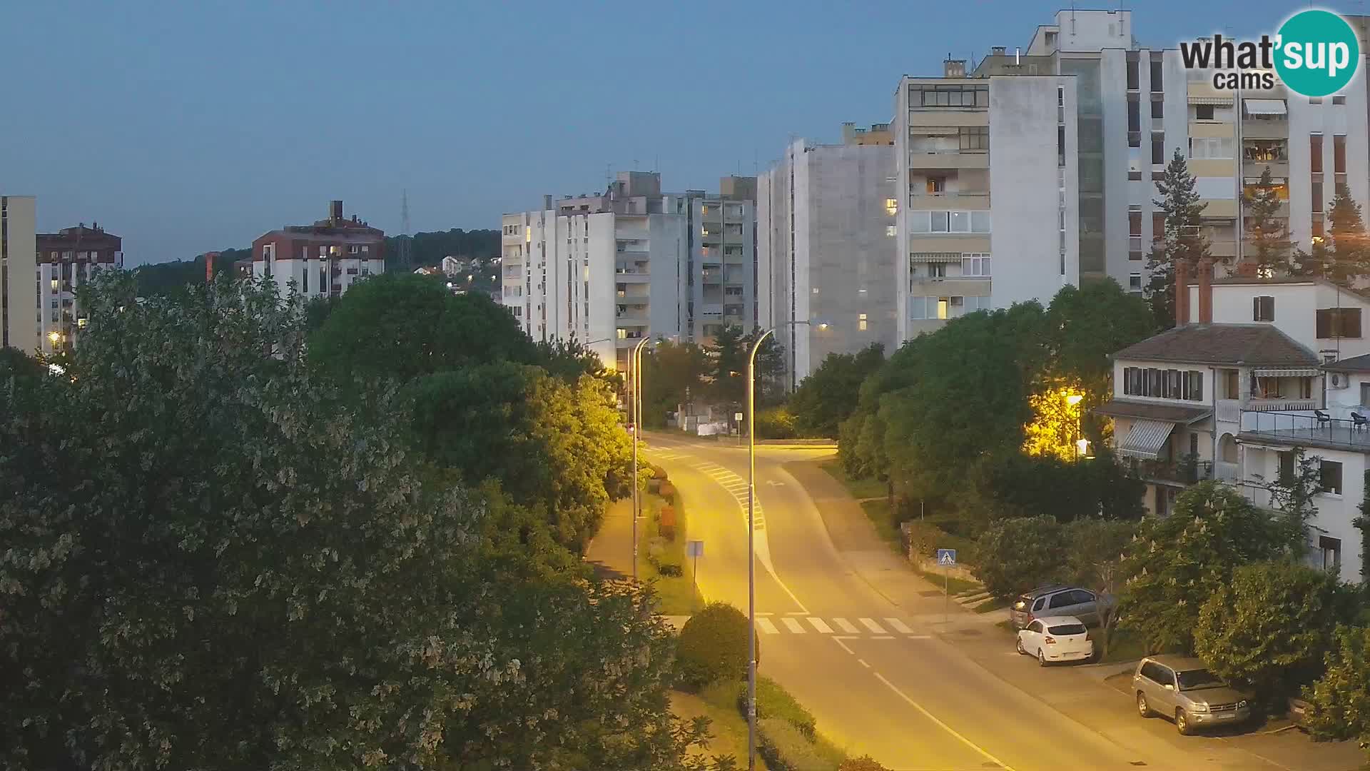 Webcam Pula – Rue Koper – Caméra en direct Istrie