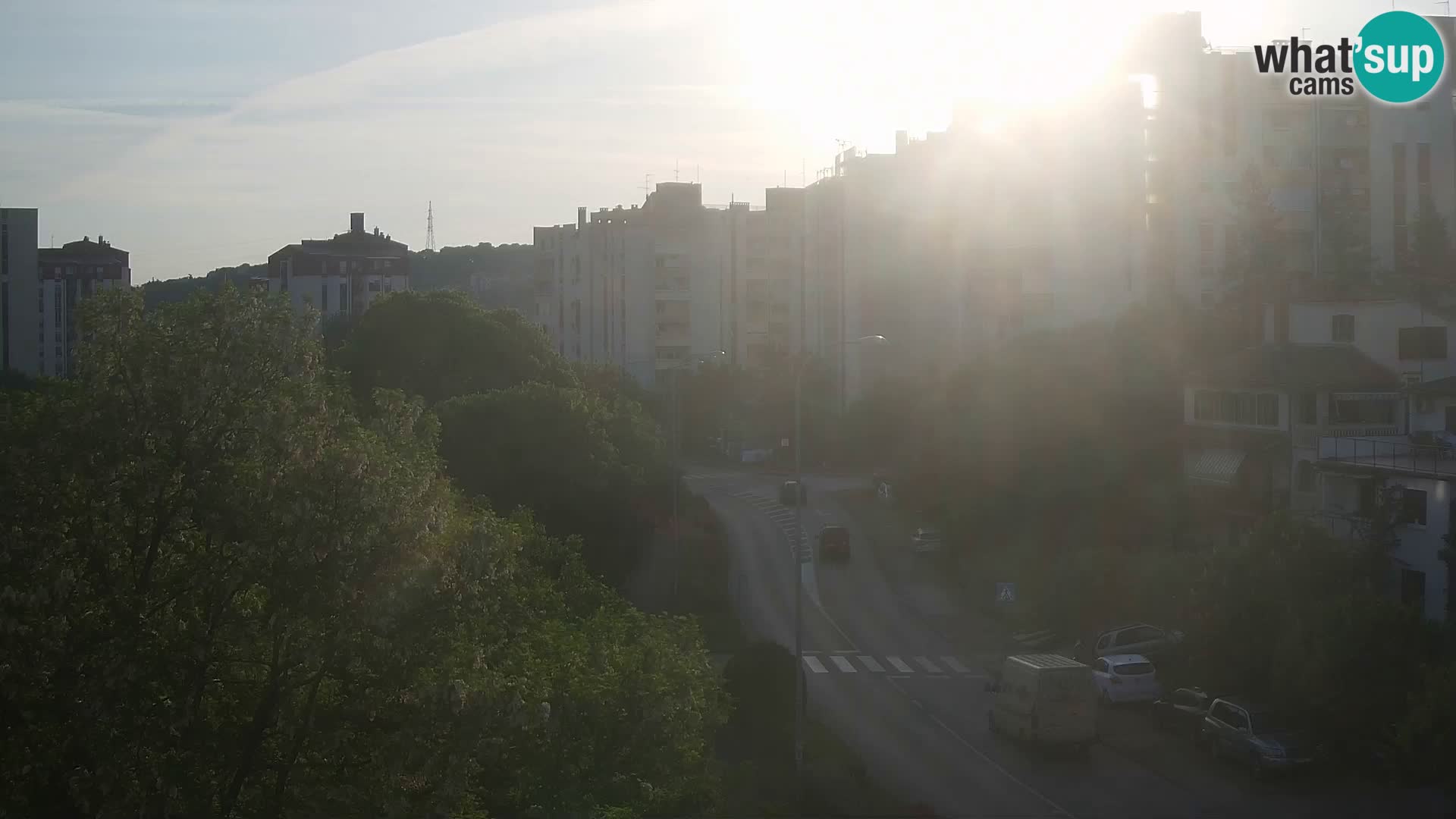 Pula web kamera – Koparska ulica – kamera uživo Istra