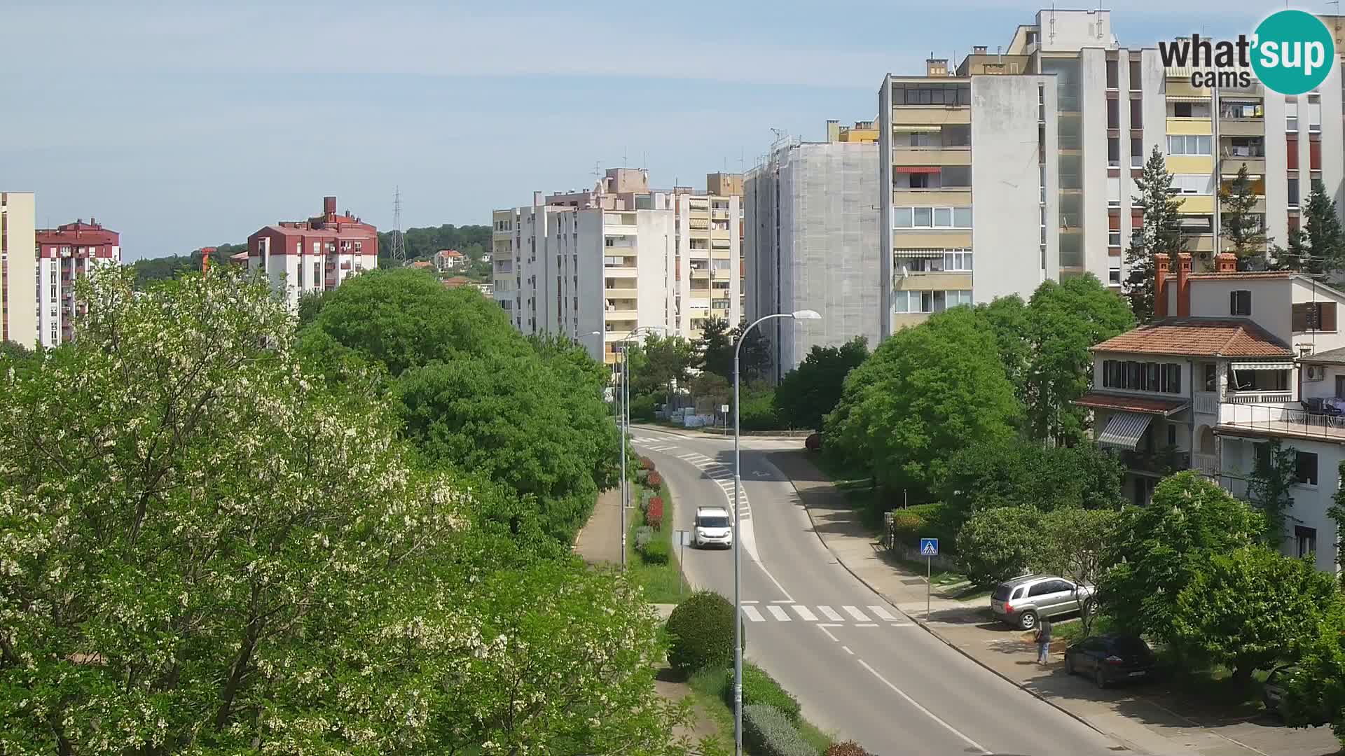 Webcam Pula – Rue Koper – Caméra en direct Istrie