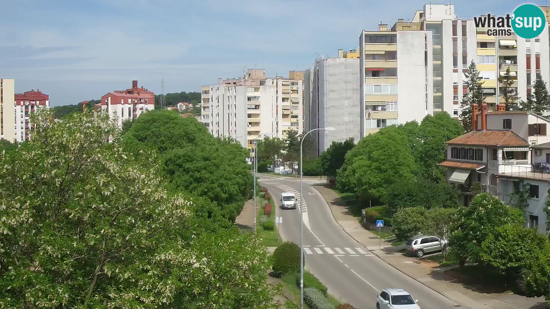 Cámara web Pula – Koper street – cámara en vivo Istria