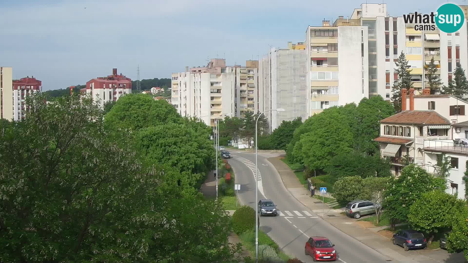 Pula spletna kamera – Koperska ulica – Istra v živo