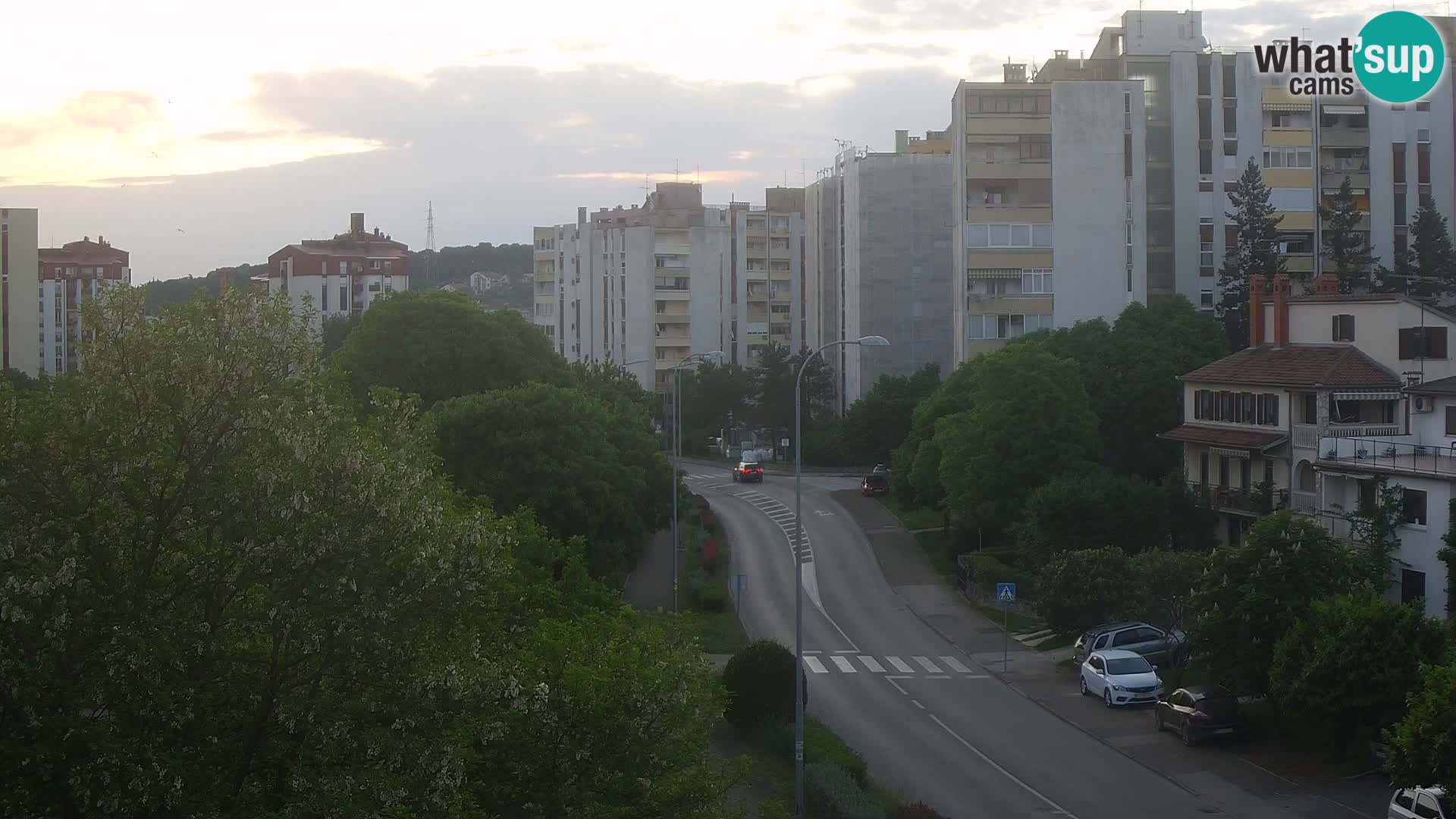 Pula web kamera – Koparska ulica – kamera uživo Istra