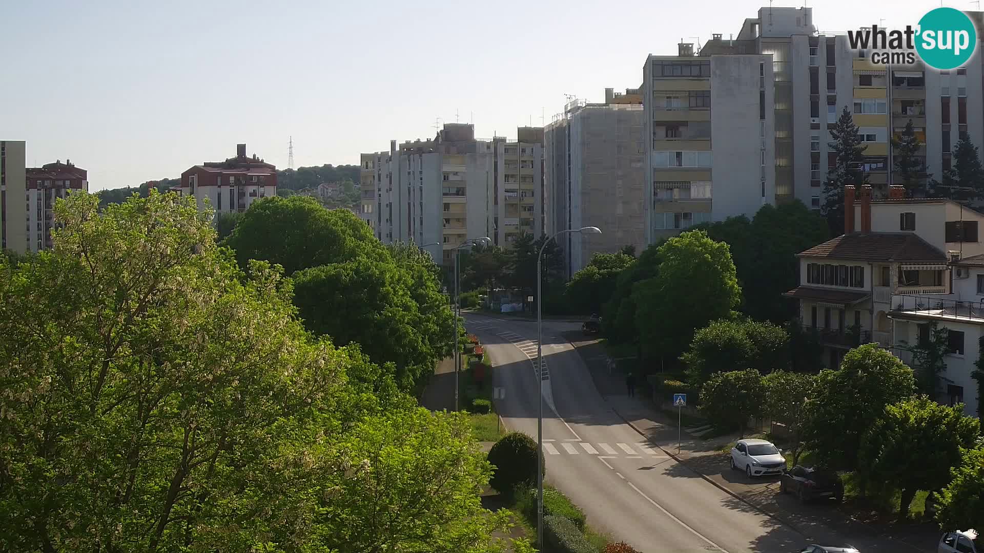 Webcam Pula – Rue Koper – Caméra en direct Istrie