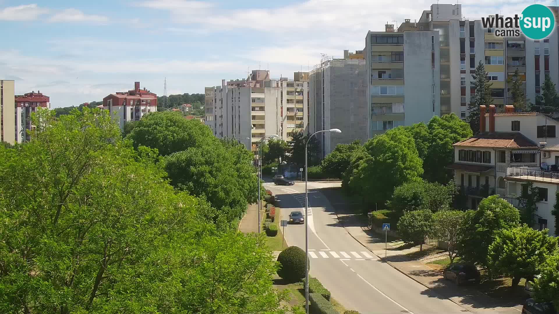 Webcam Pula – Rue Koper – Caméra en direct Istrie