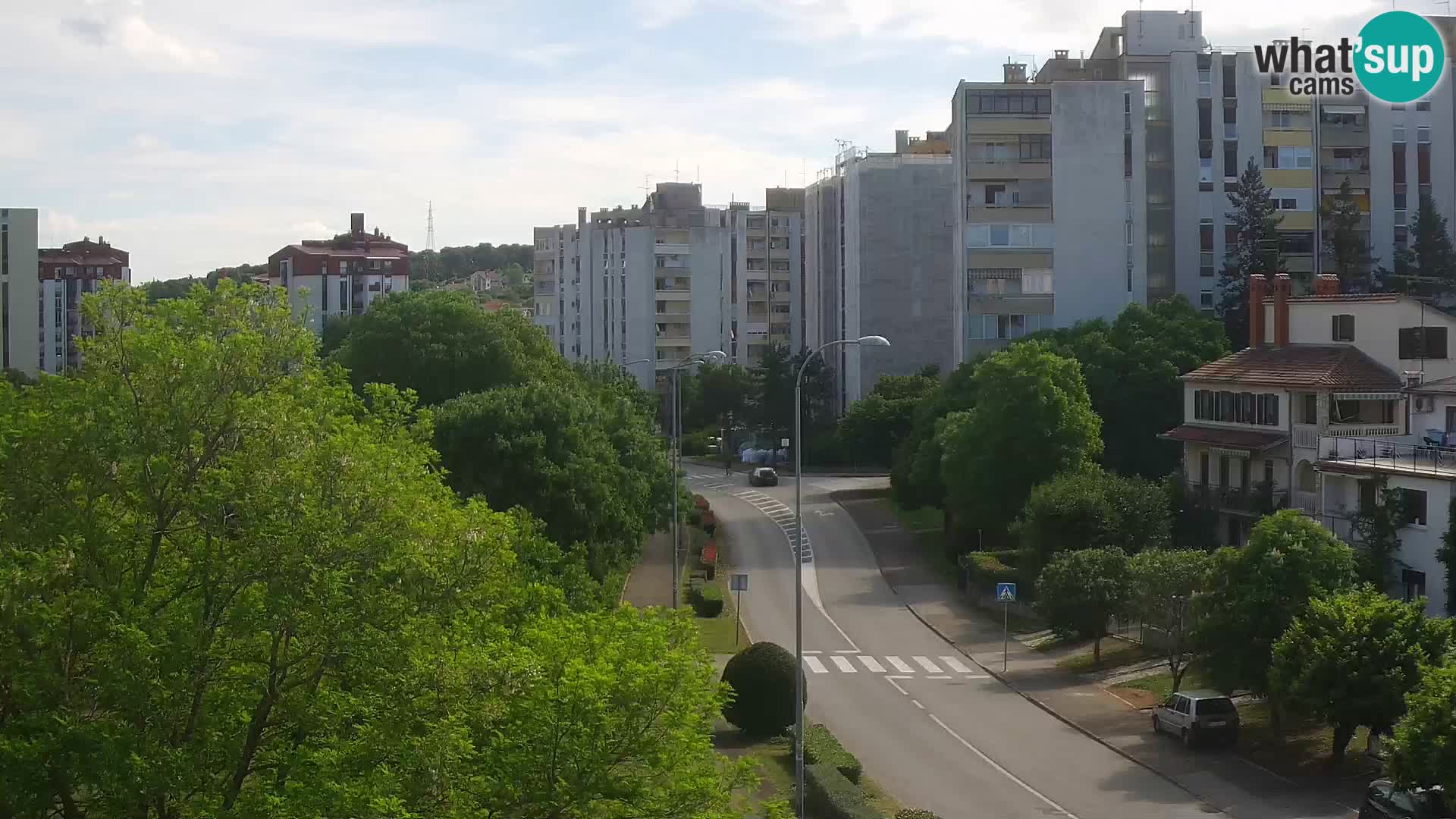 Webcam Pula – Rue Koper – Caméra en direct Istrie