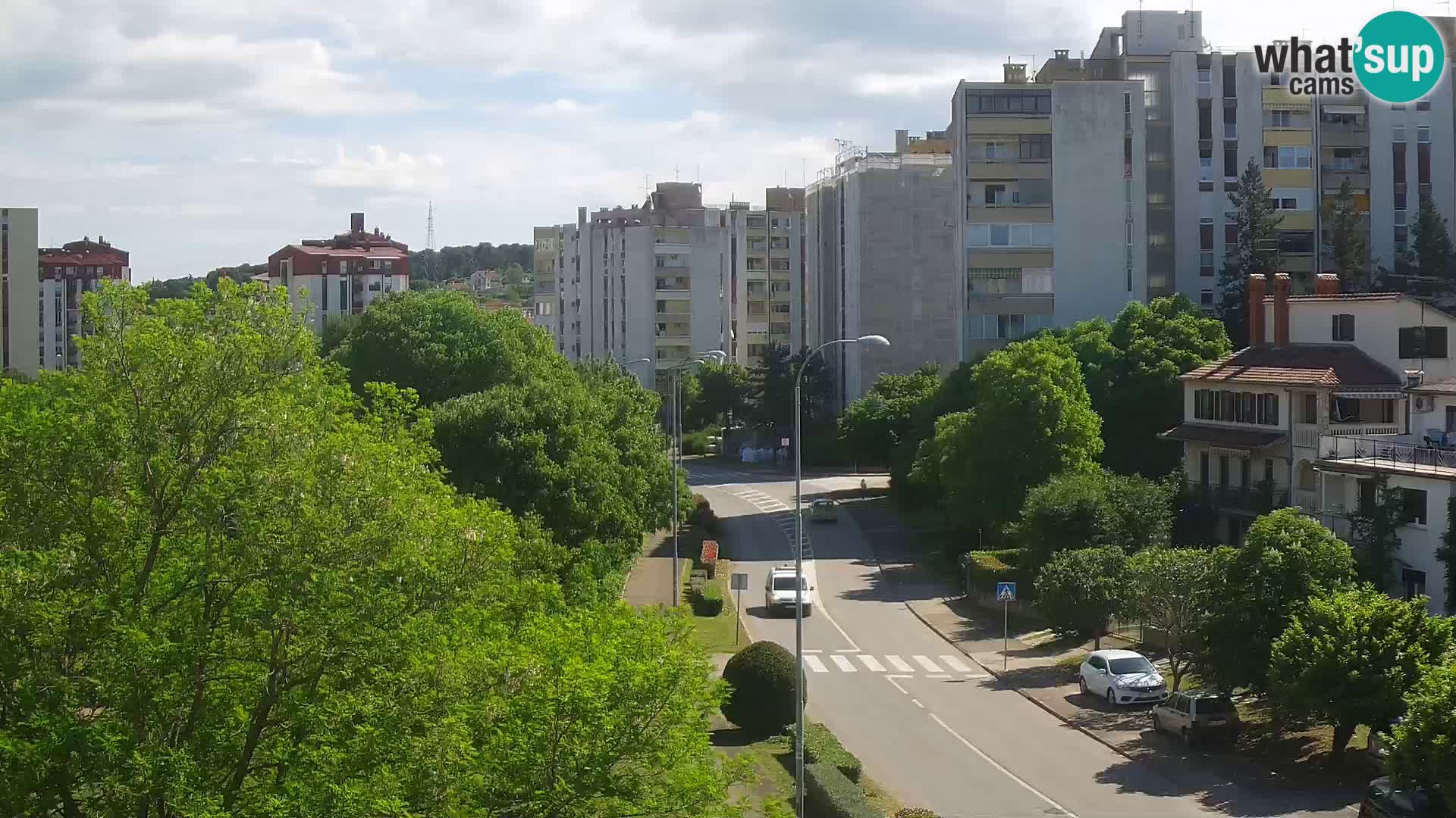 Cámara web Pula – Koper street – cámara en vivo Istria
