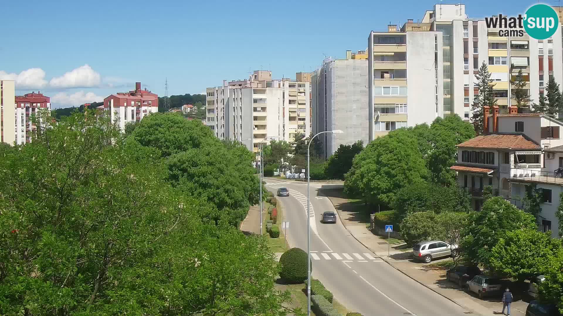 Webcam Pula – Rue Koper – Caméra en direct Istrie
