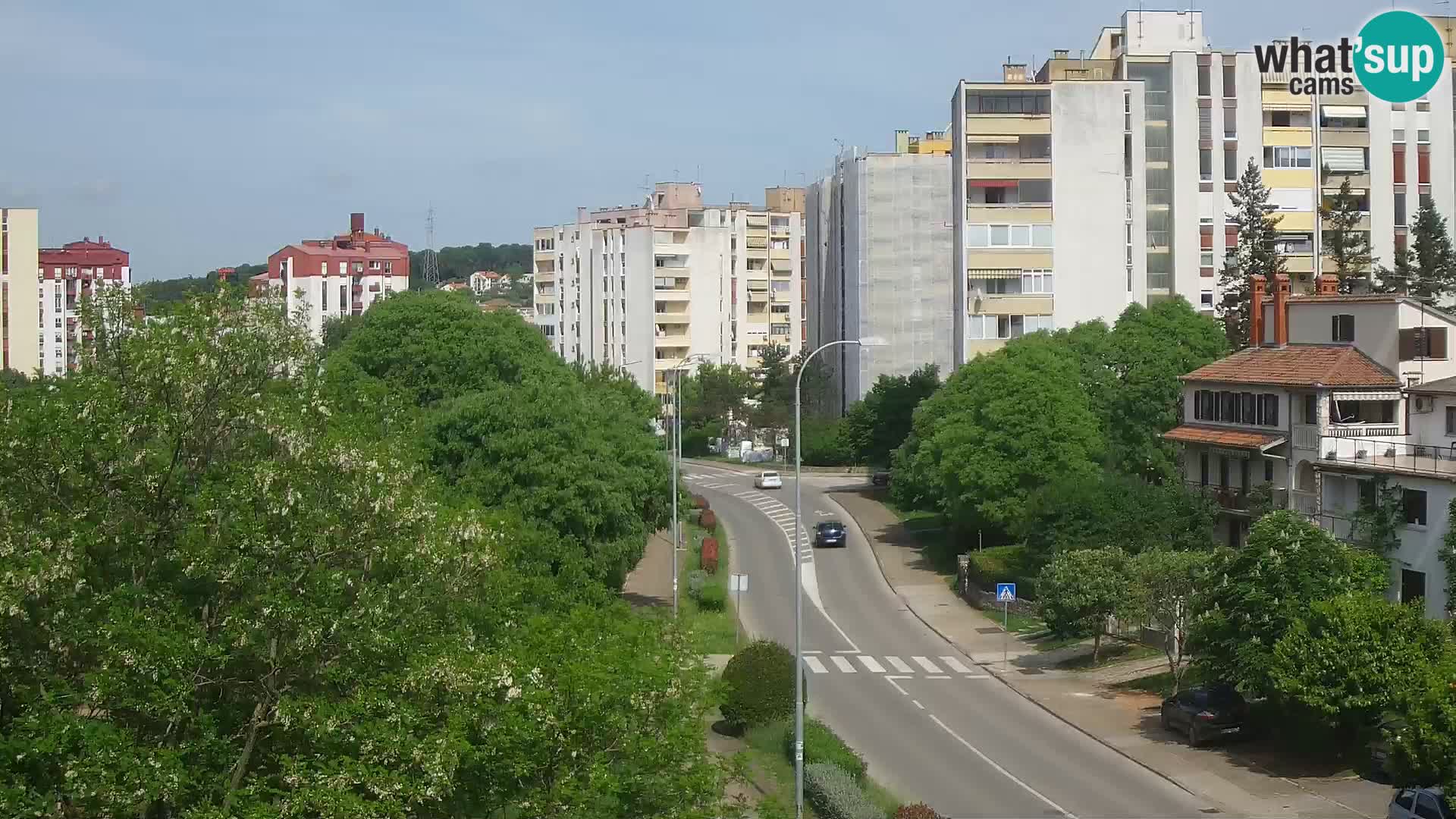 Webcam Pula – Rue Koper – Caméra en direct Istrie