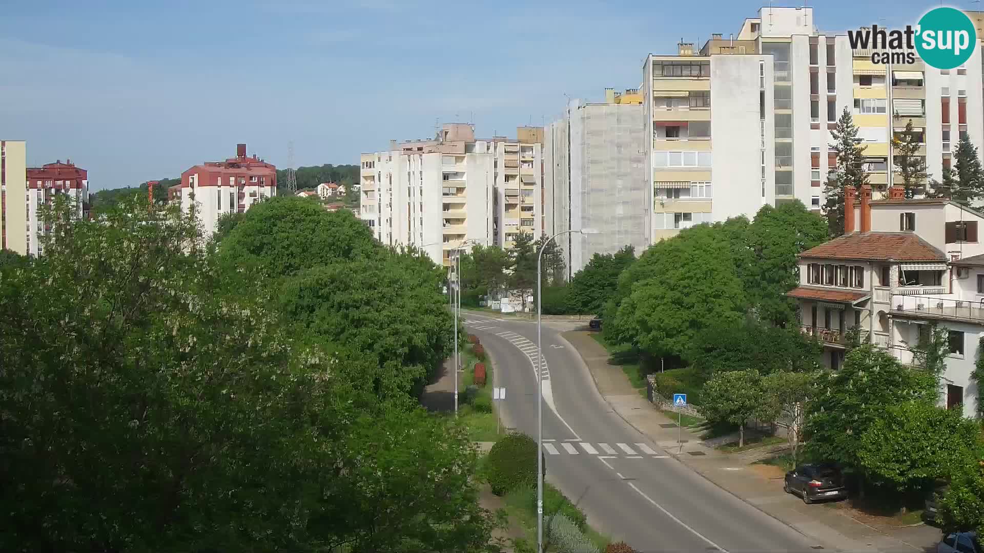 Pula web kamera – Koparska ulica – kamera uživo Istra