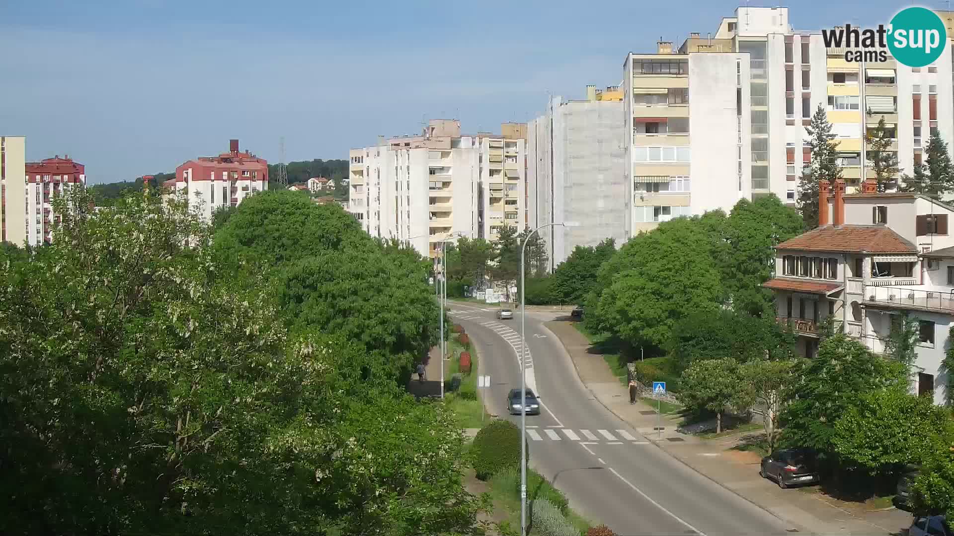 Webcam Pula – Rue Koper – Caméra en direct Istrie