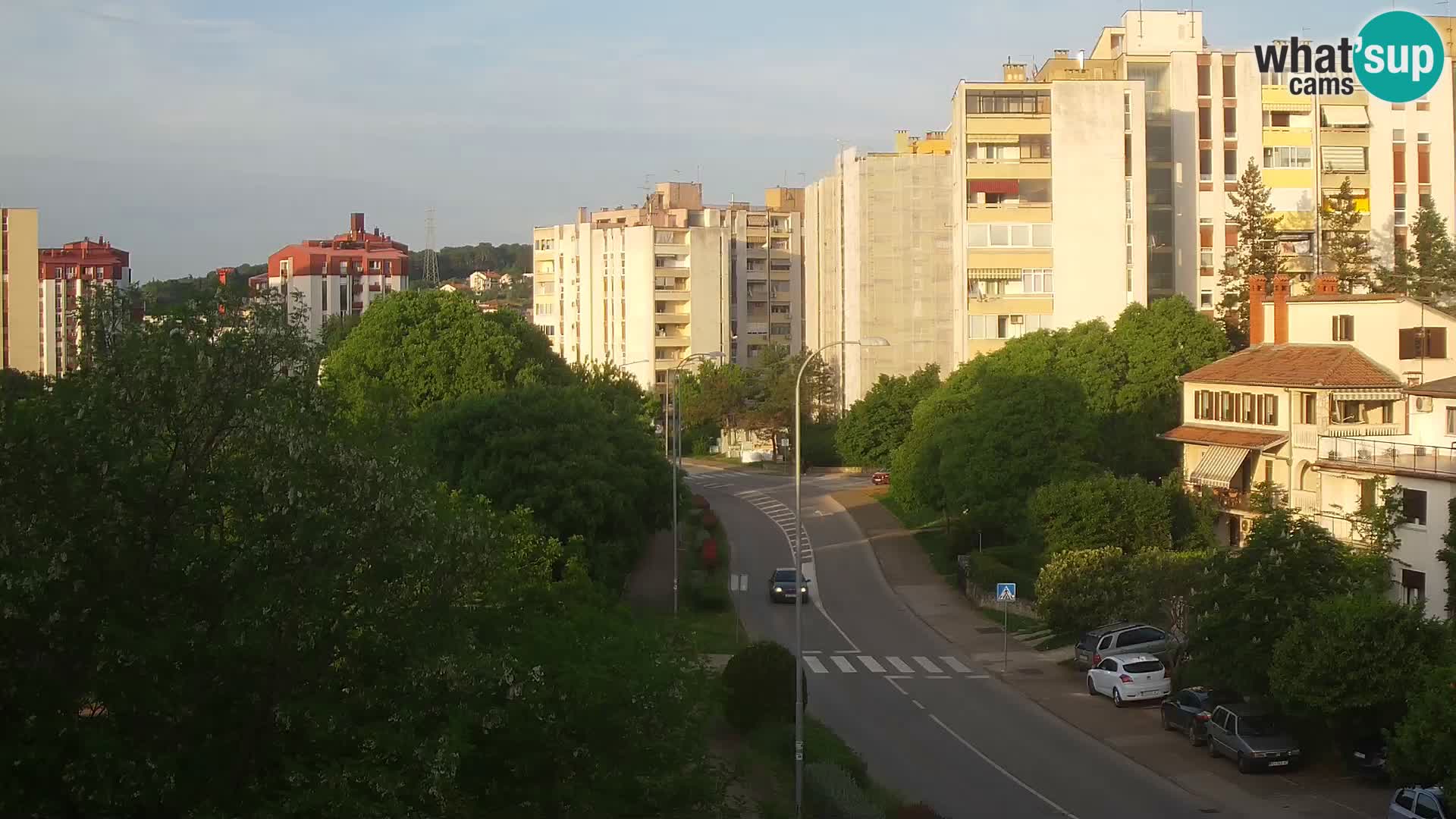 Pula web kamera – Koparska ulica – kamera uživo Istra