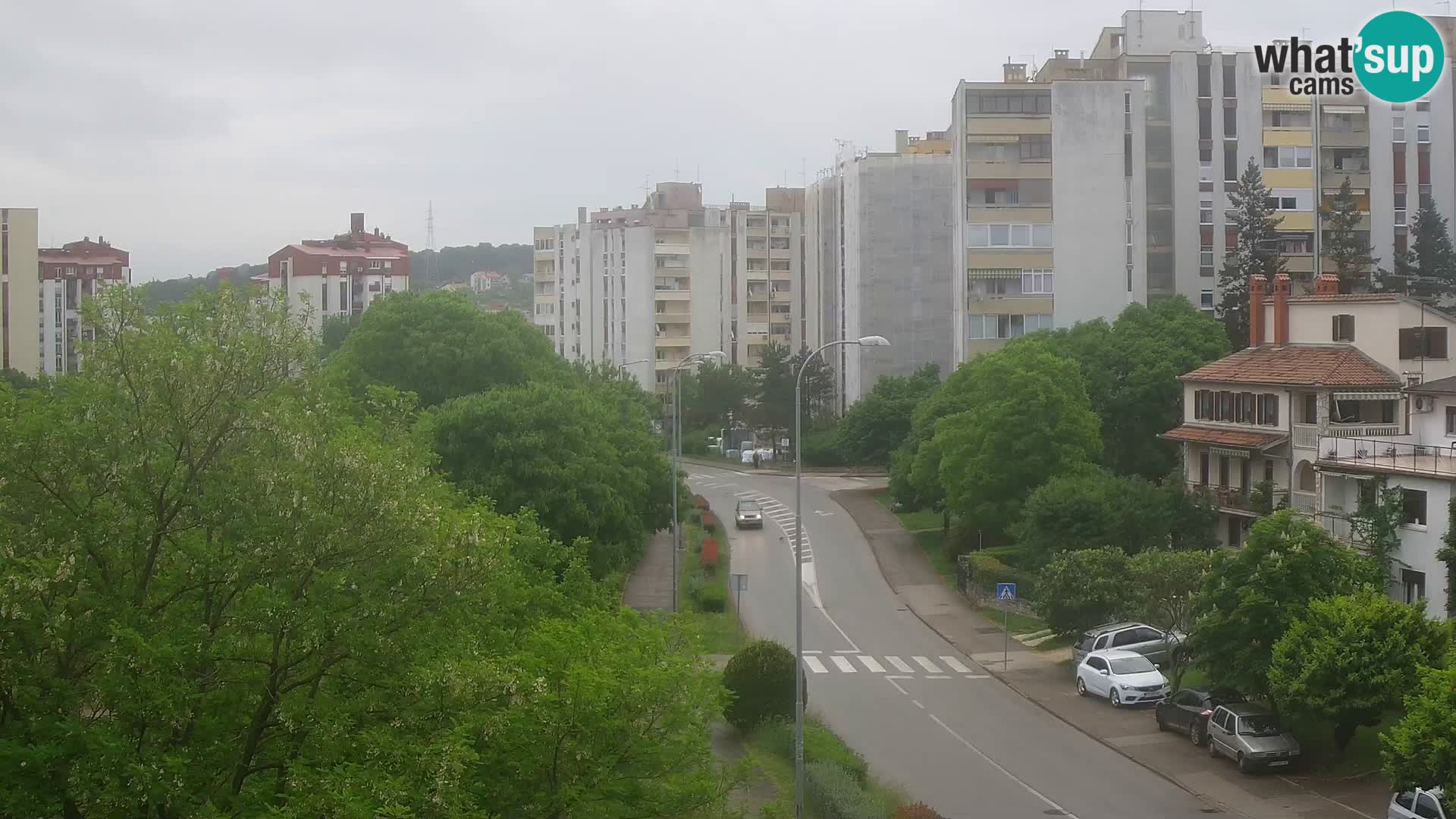Pula web kamera – Koparska ulica – kamera uživo Istra