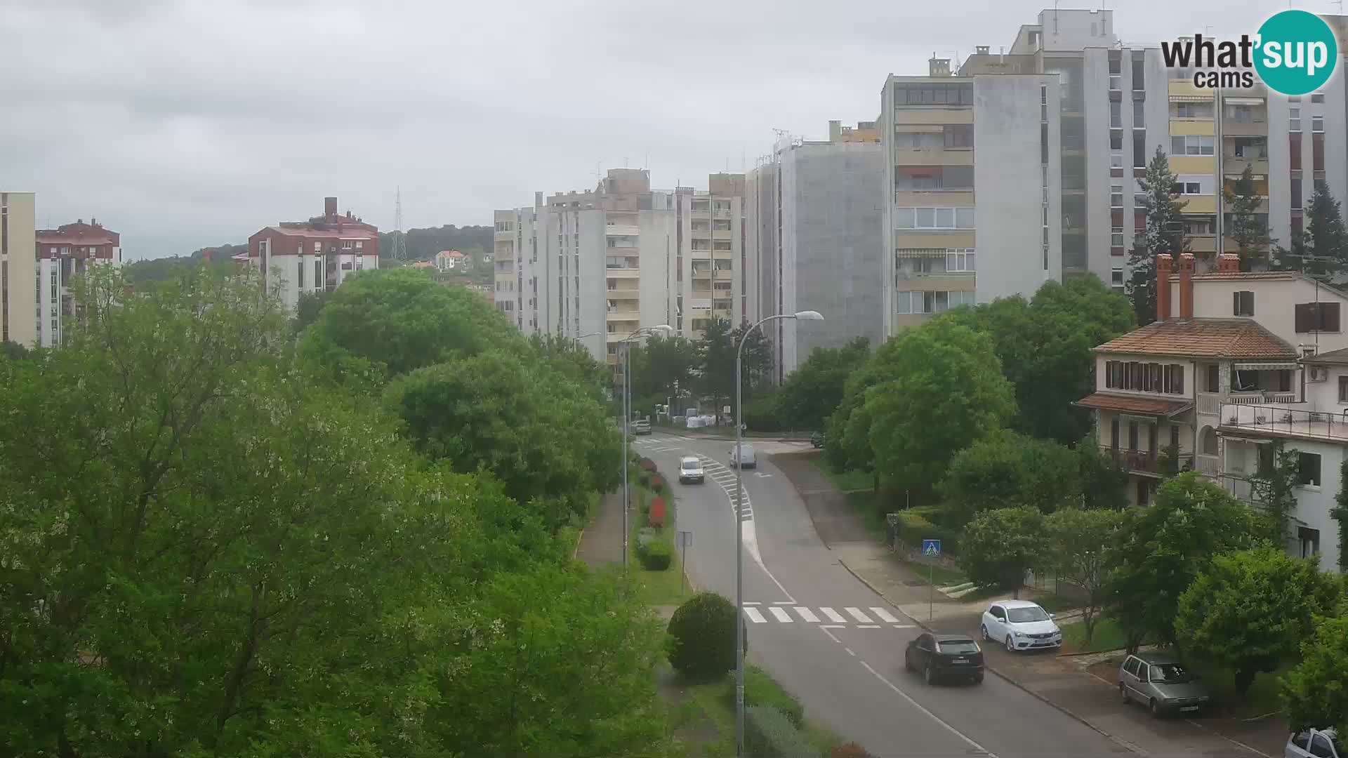 Cámara web Pula – Koper street – cámara en vivo Istria