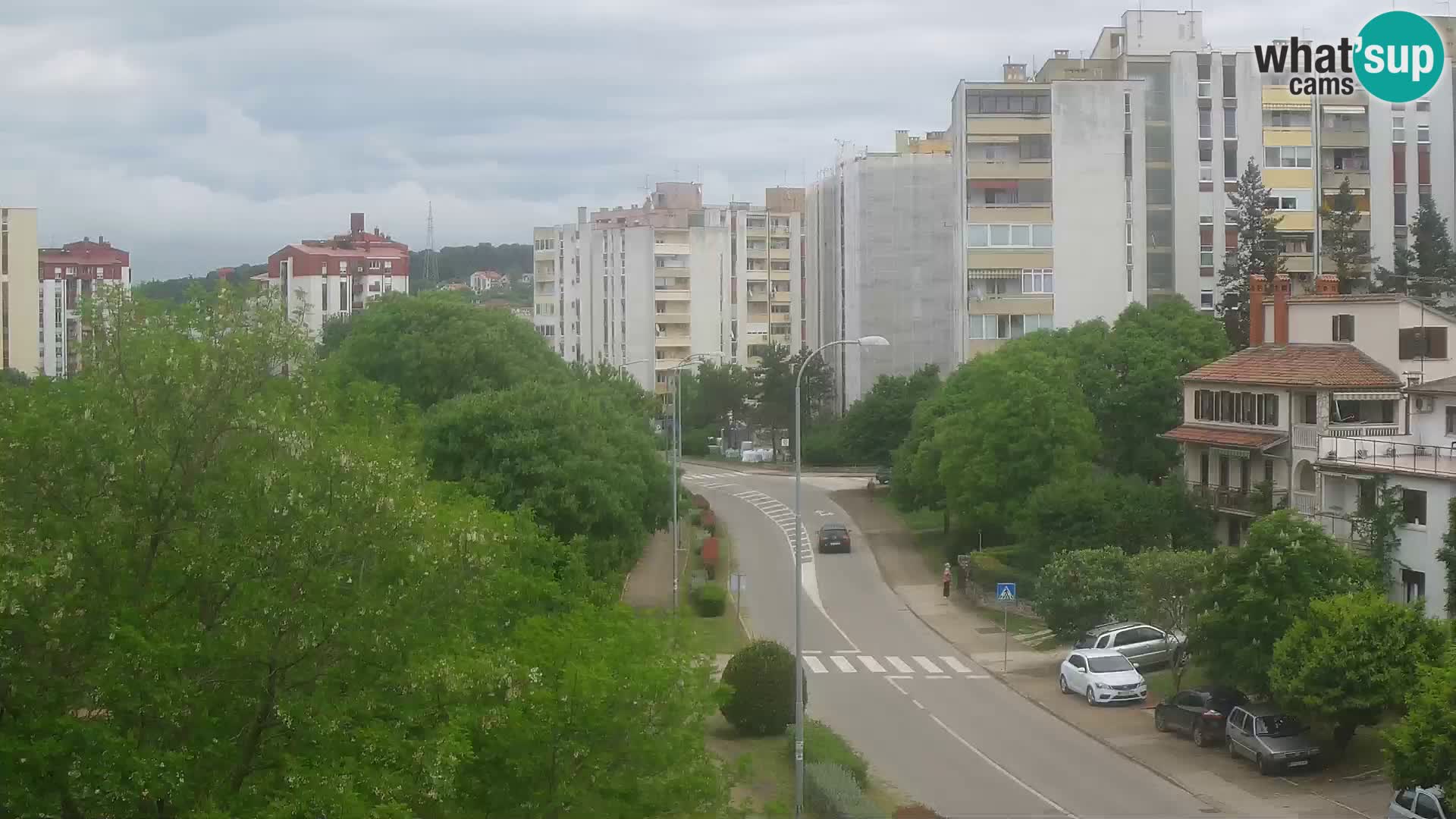 Webcam Pula – Rue Koper – Caméra en direct Istrie