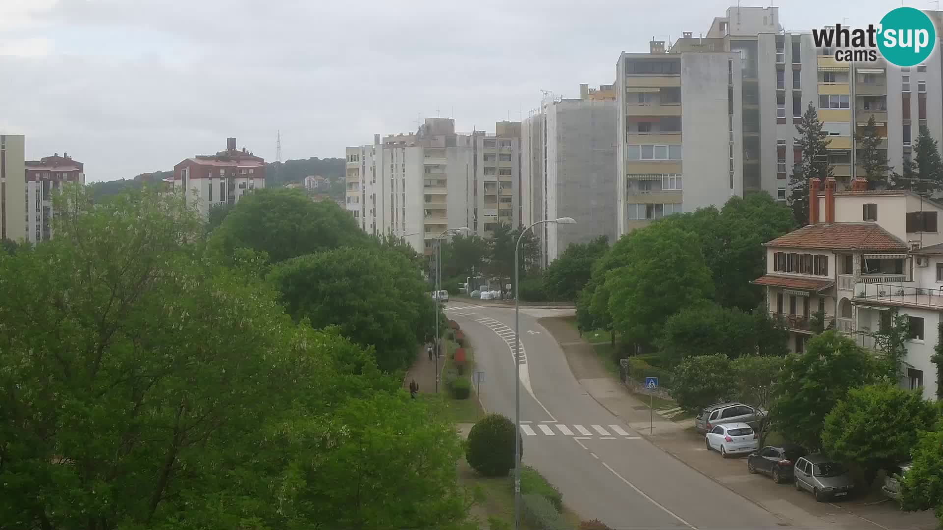 Pula spletna kamera – Koperska ulica – Istra v živo