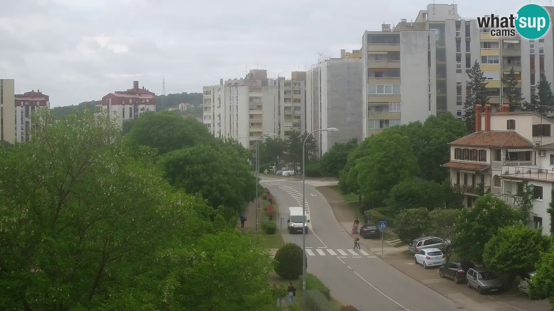 Cámara web Pula – Koper street – cámara en vivo Istria