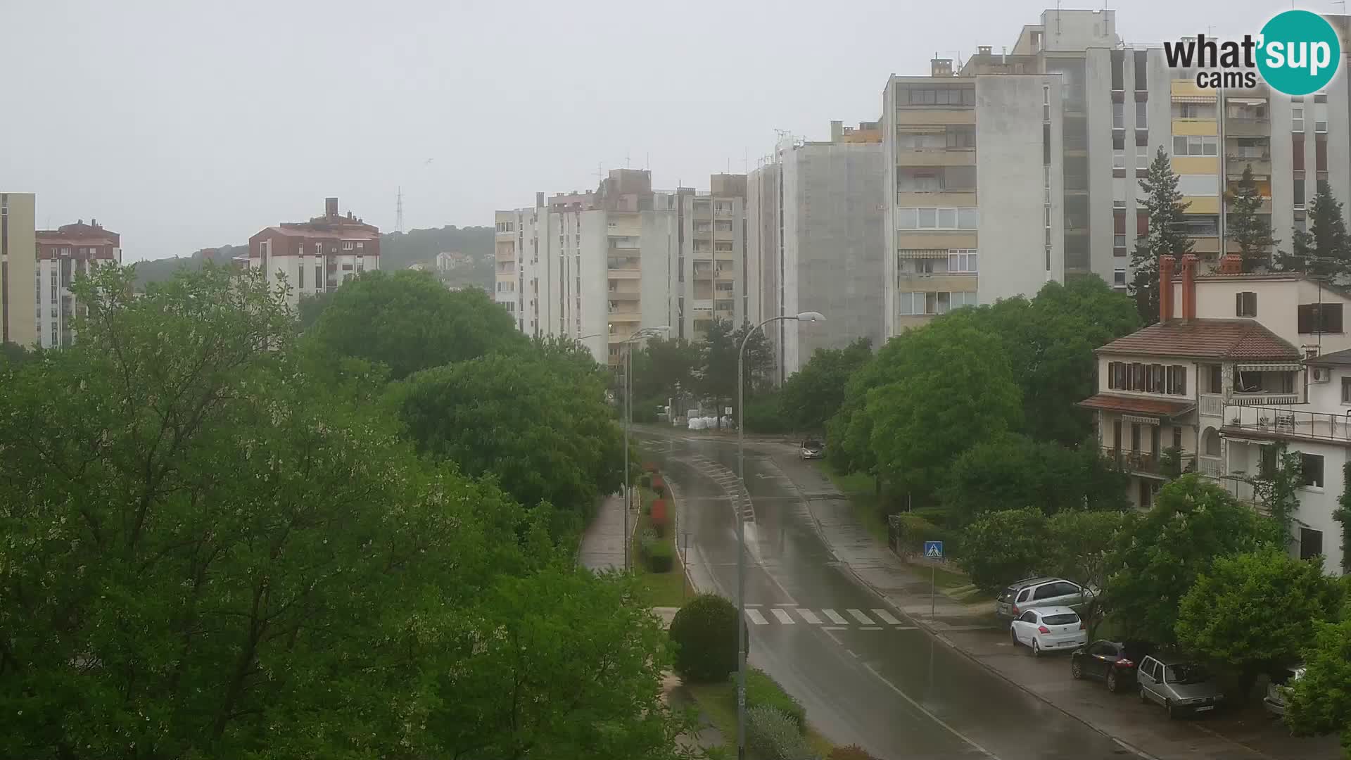 Pula spletna kamera – Koperska ulica – Istra v živo