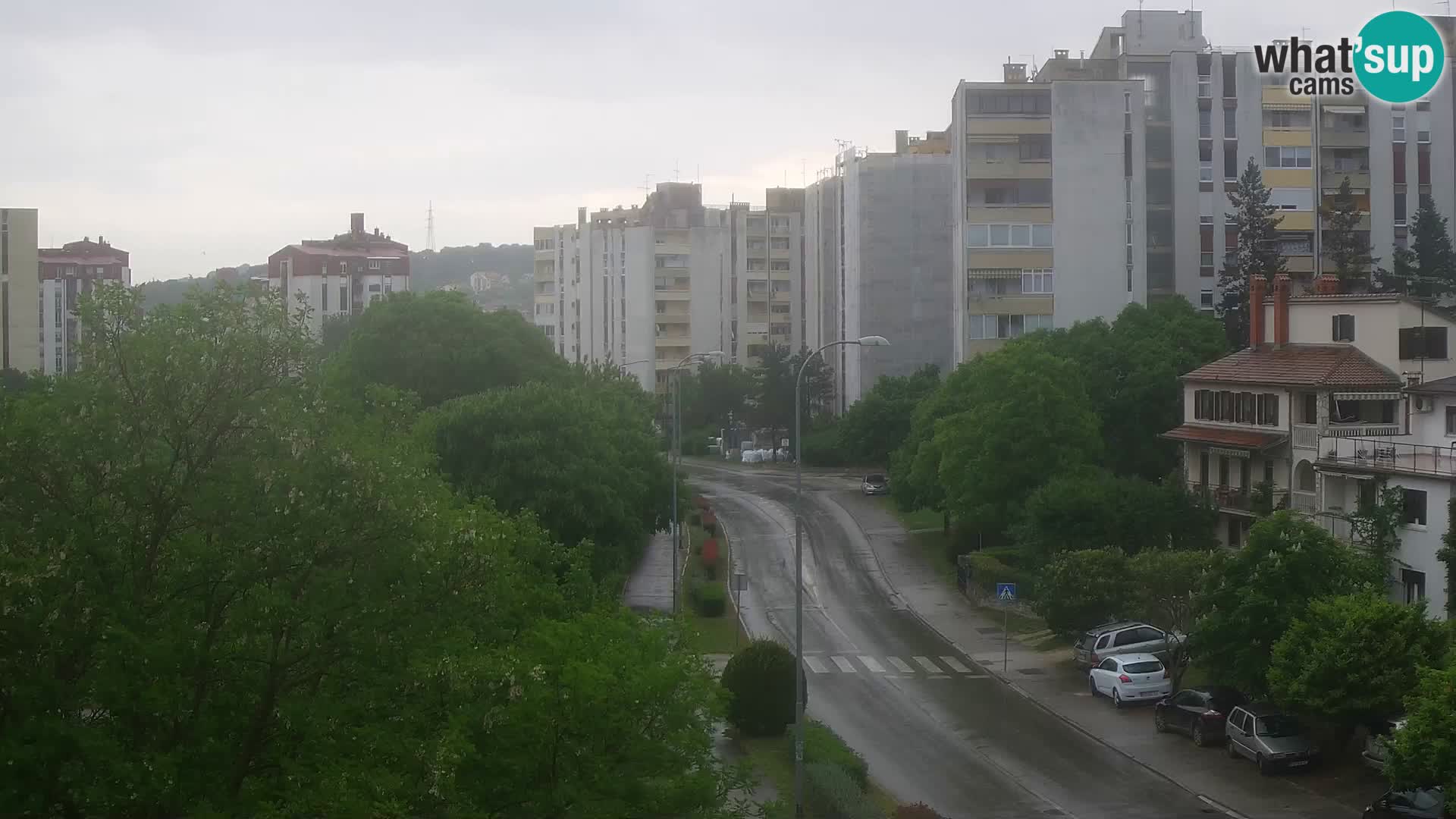 Pula spletna kamera – Koperska ulica – Istra v živo