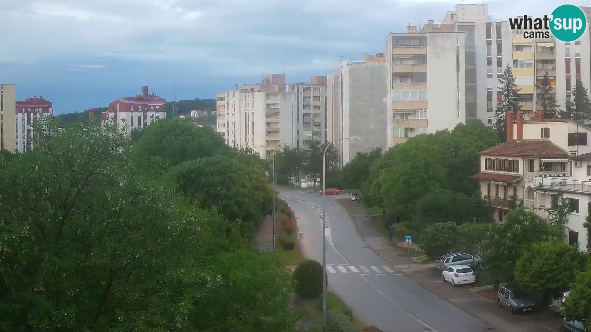 Cámara web Pula – Koper street – cámara en vivo Istria