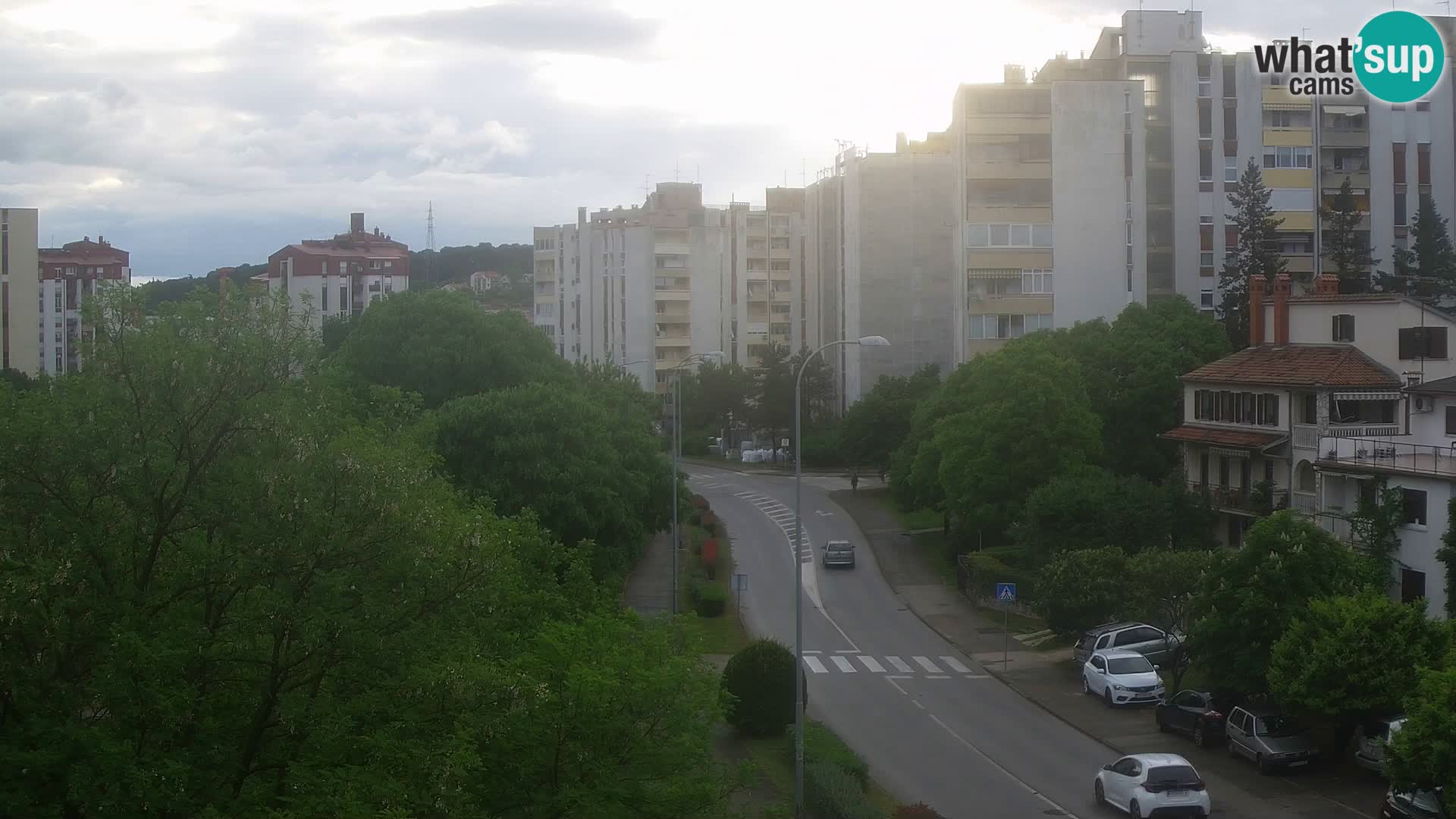 Cámara web Pula – Koper street – cámara en vivo Istria