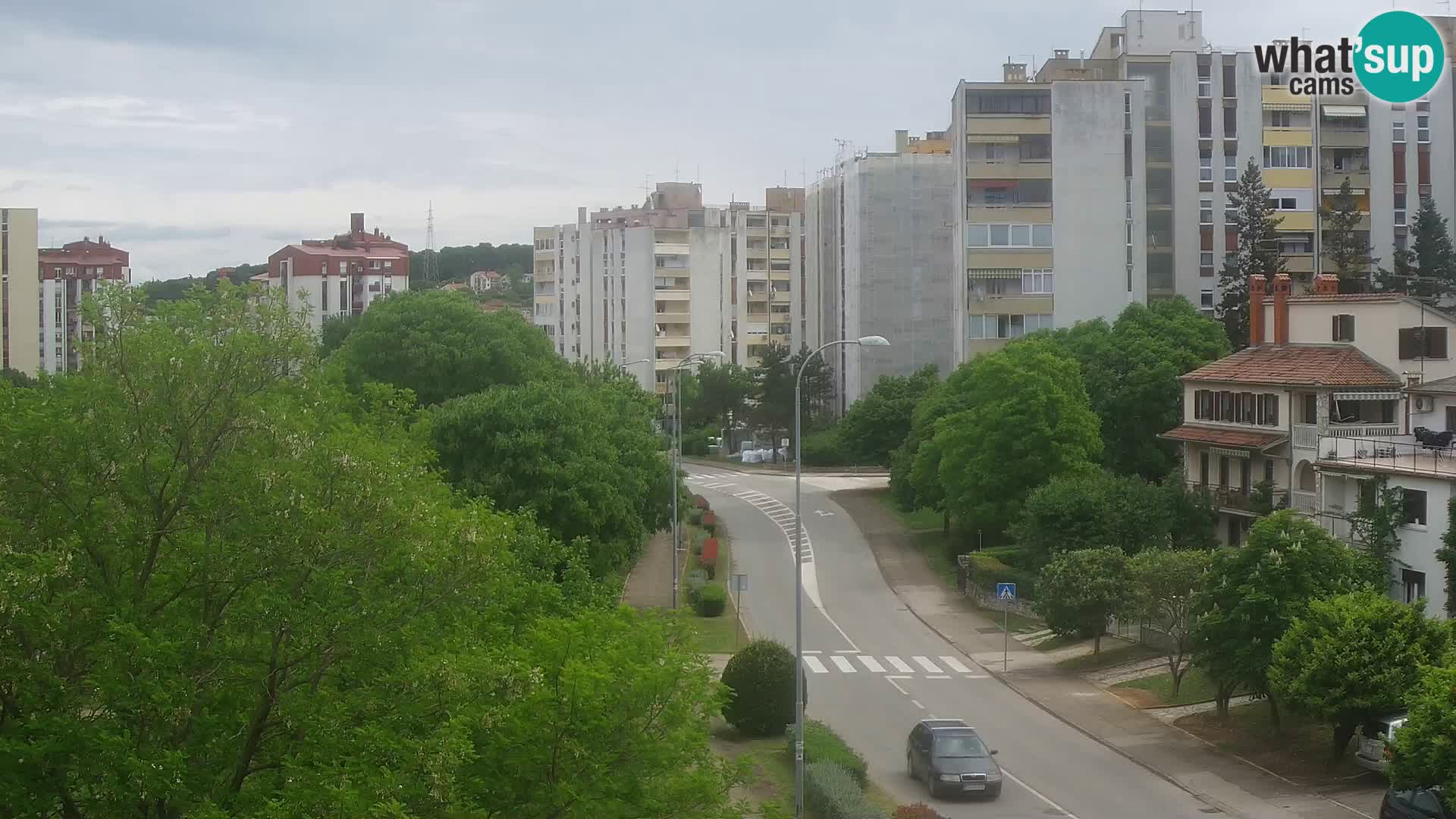 Cámara web Pula – Koper street – cámara en vivo Istria