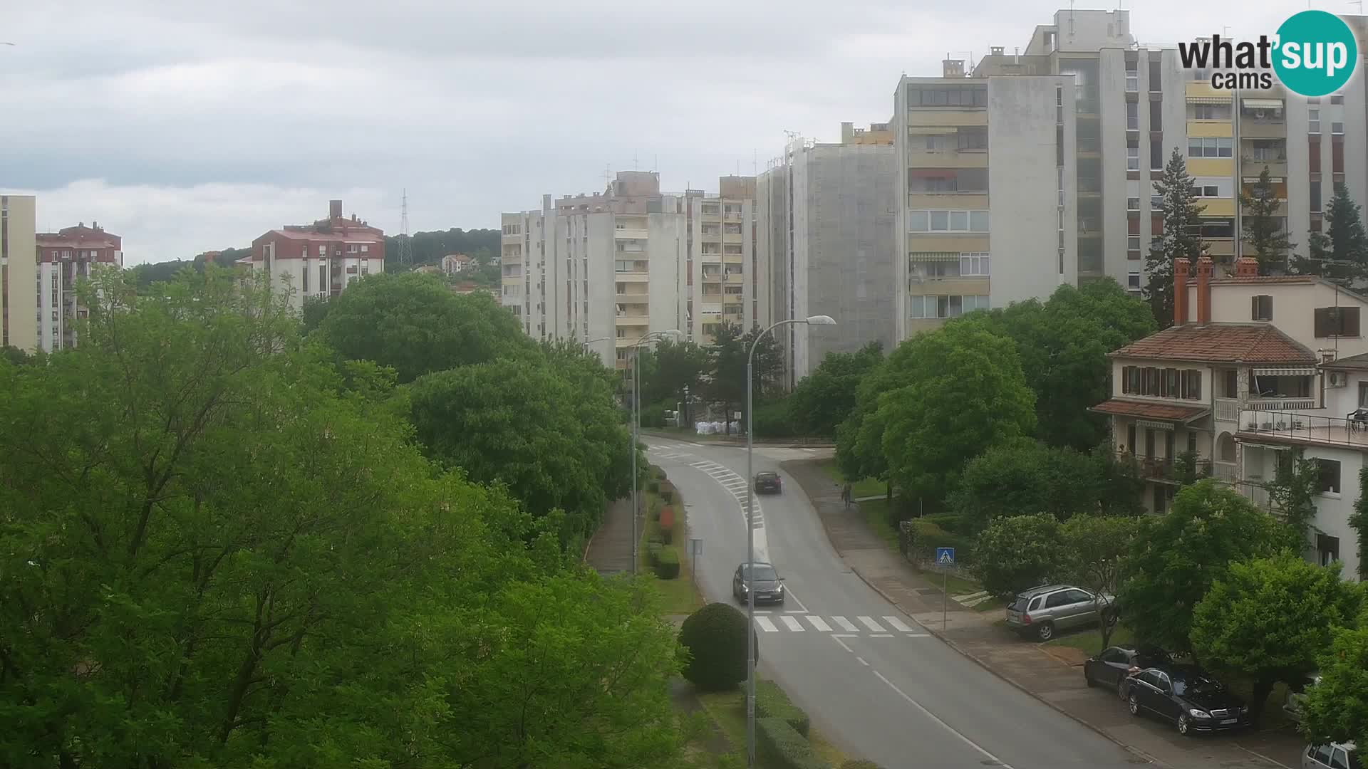 Webcam Pula – Rue Koper – Caméra en direct Istrie