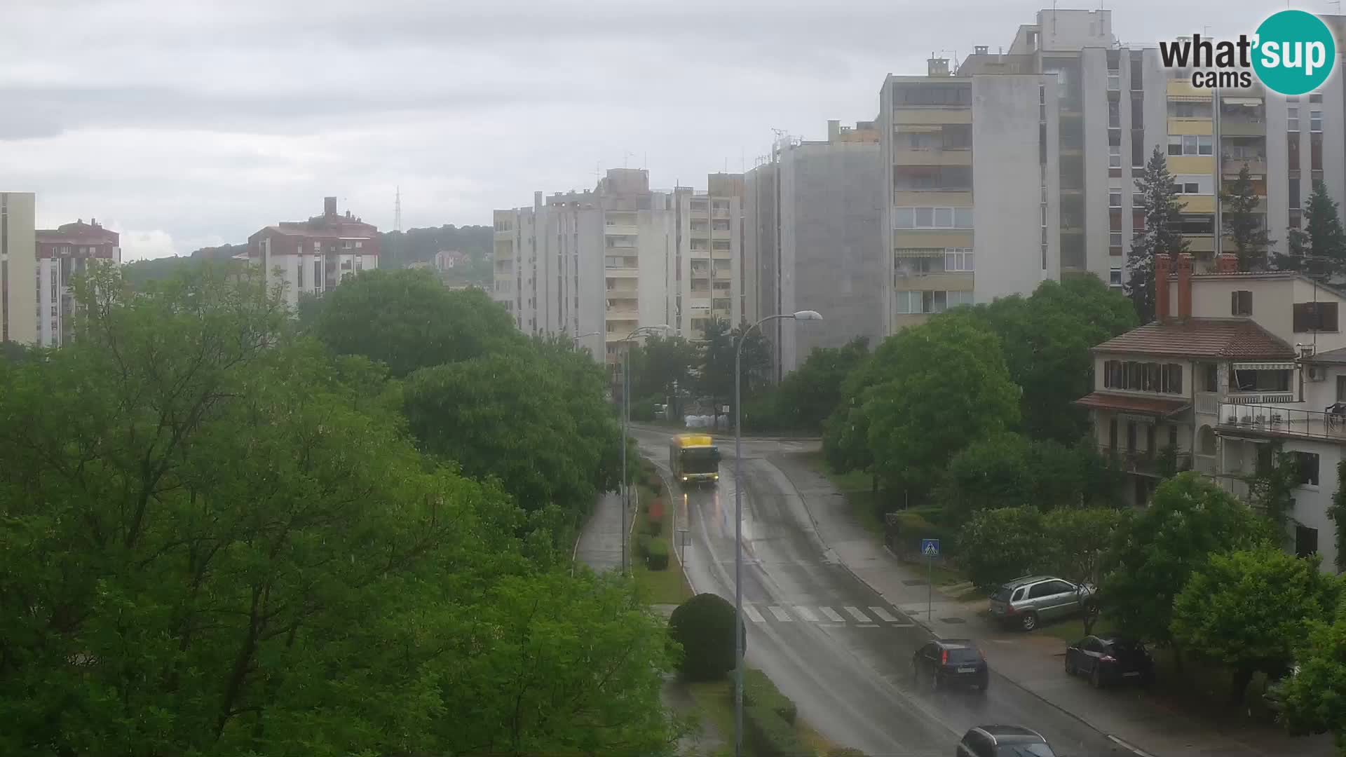 Pula spletna kamera – Koperska ulica – Istra v živo