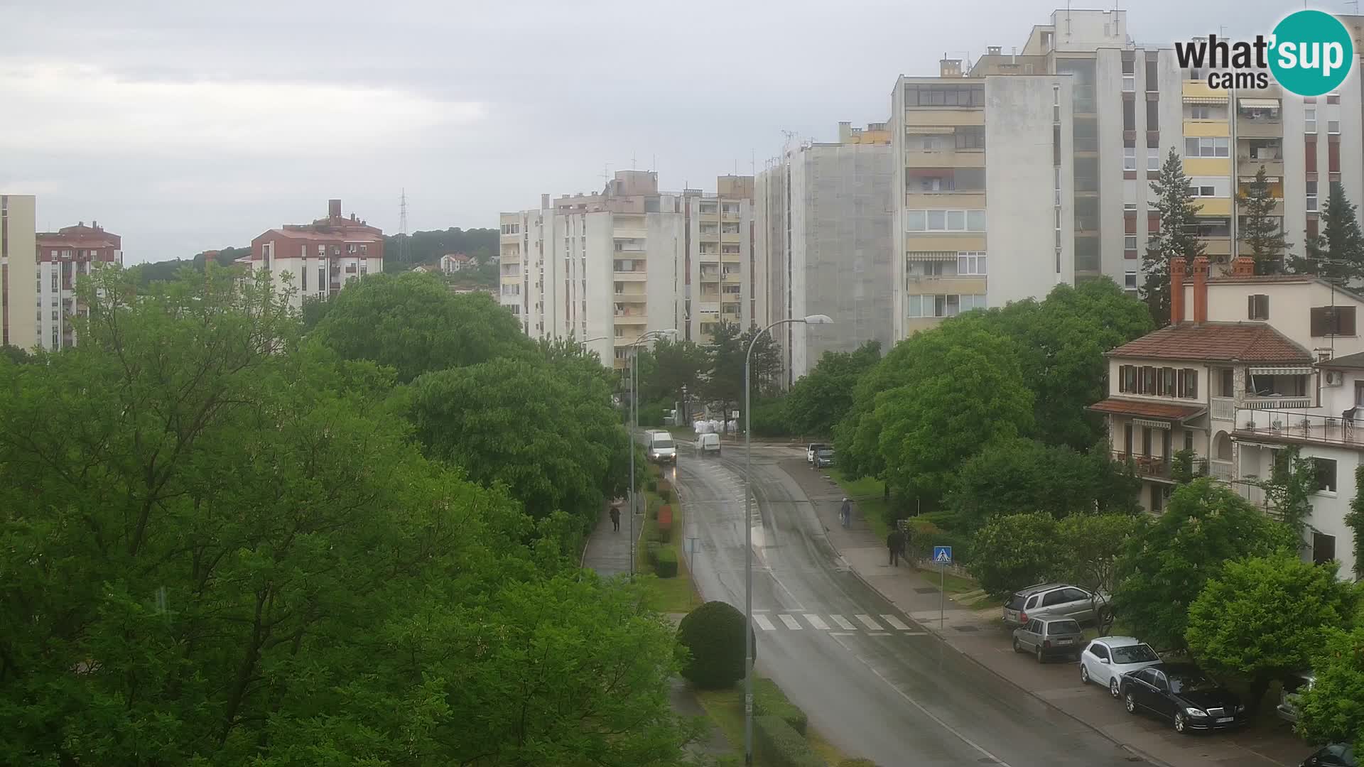 Pula spletna kamera – Koperska ulica – Istra v živo