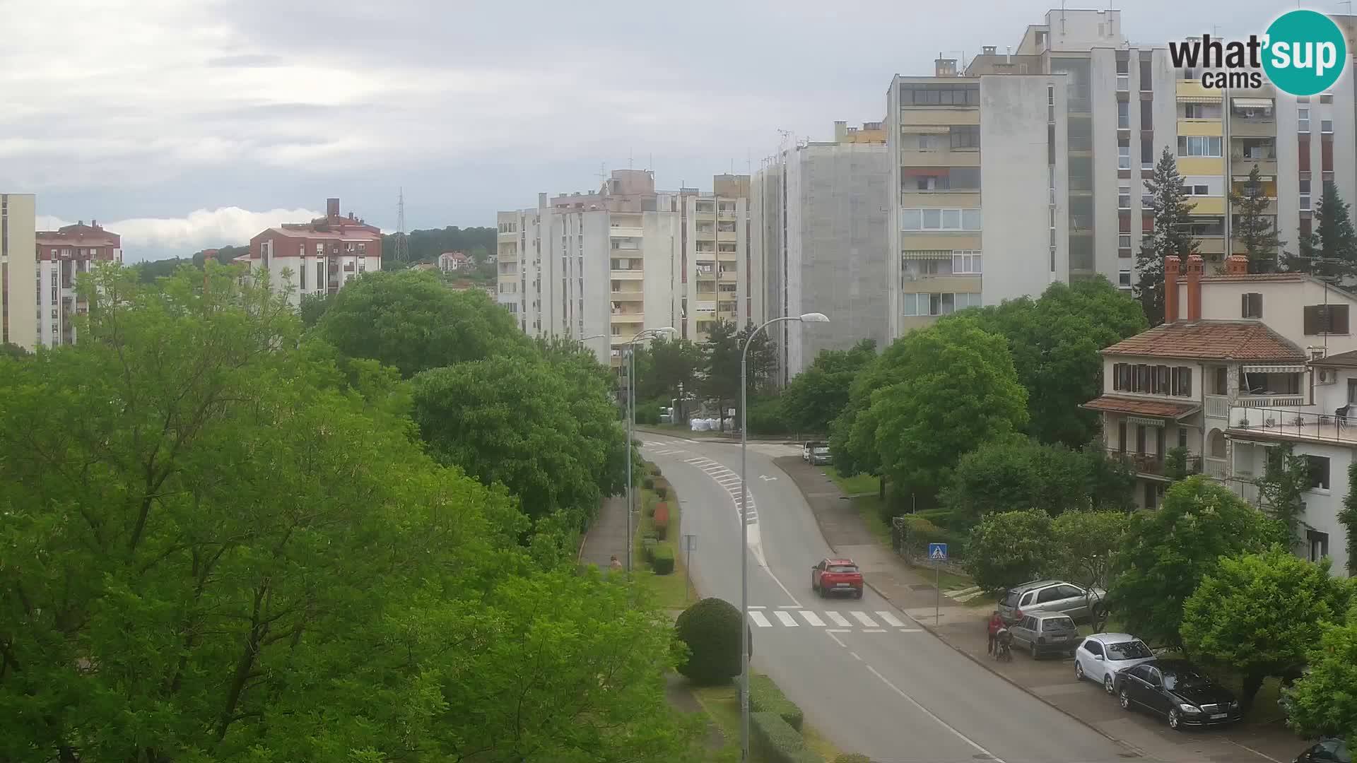 Cámara web Pula – Koper street – cámara en vivo Istria